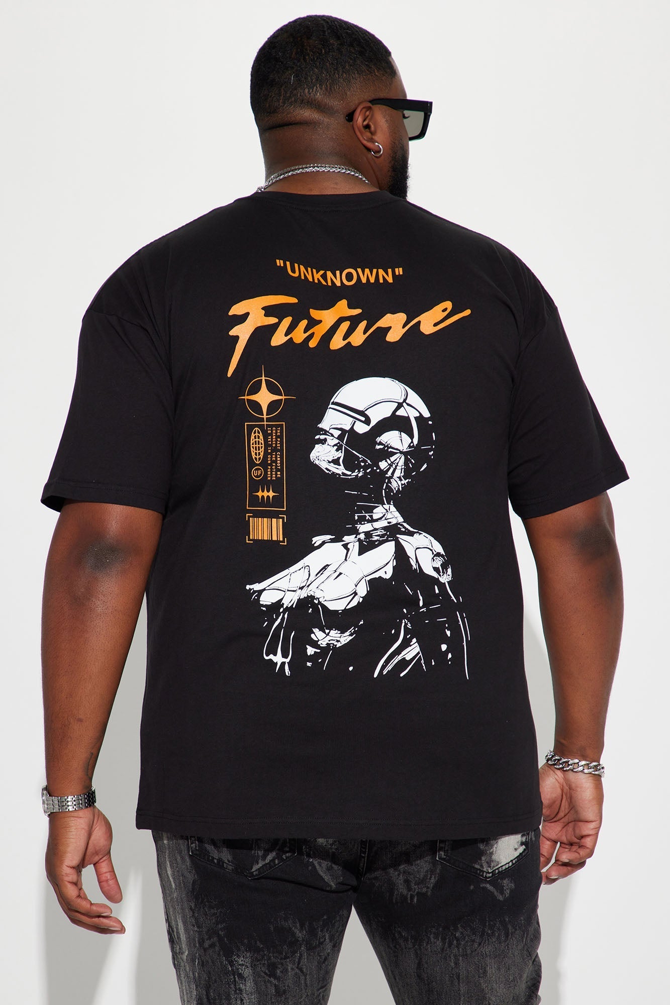 Unknown Future Short Sleeve Tee - Black Fashion Nova