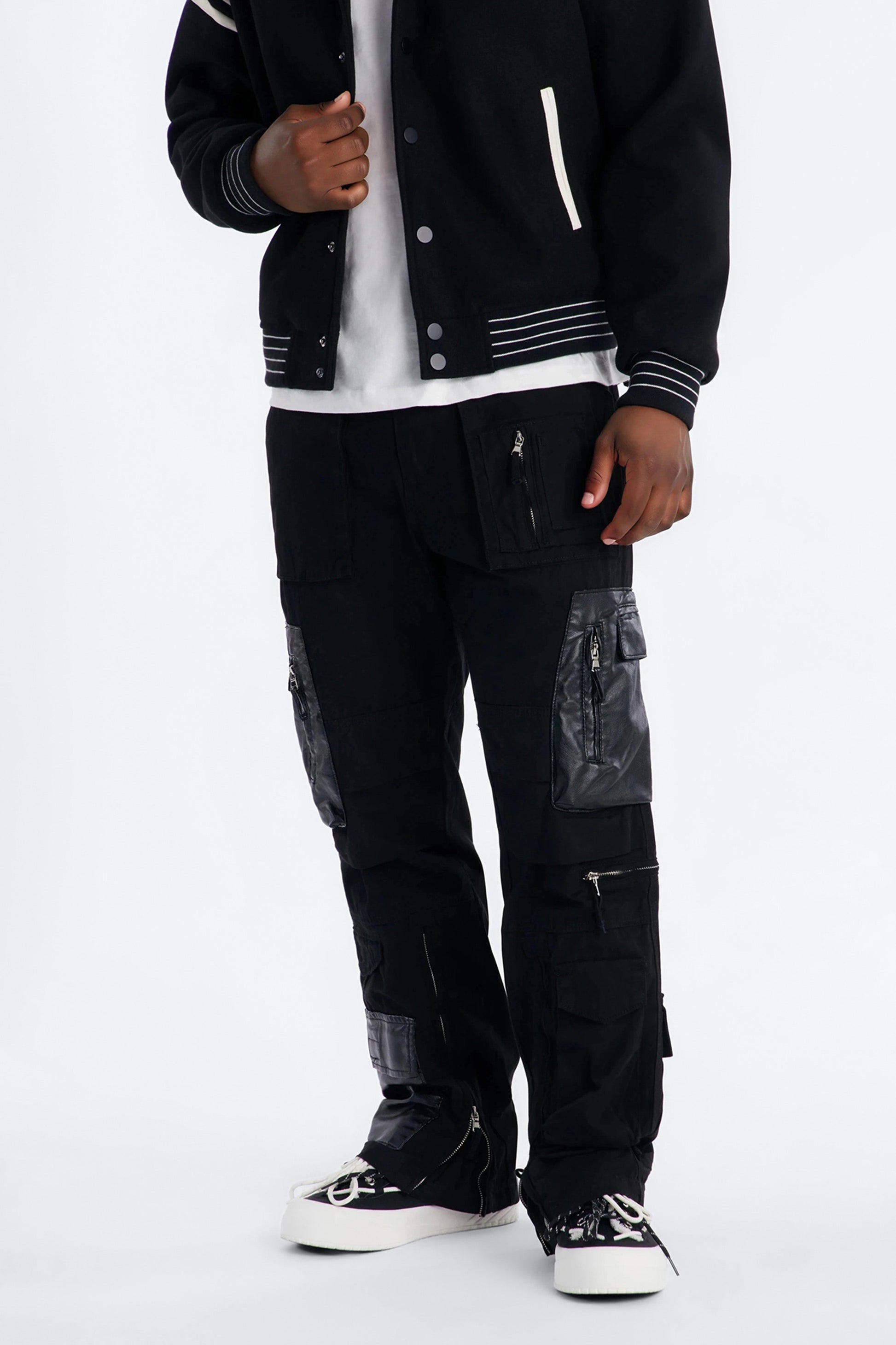 Straight Citadel Expedition Cargo Pant - Black Fashion Nova