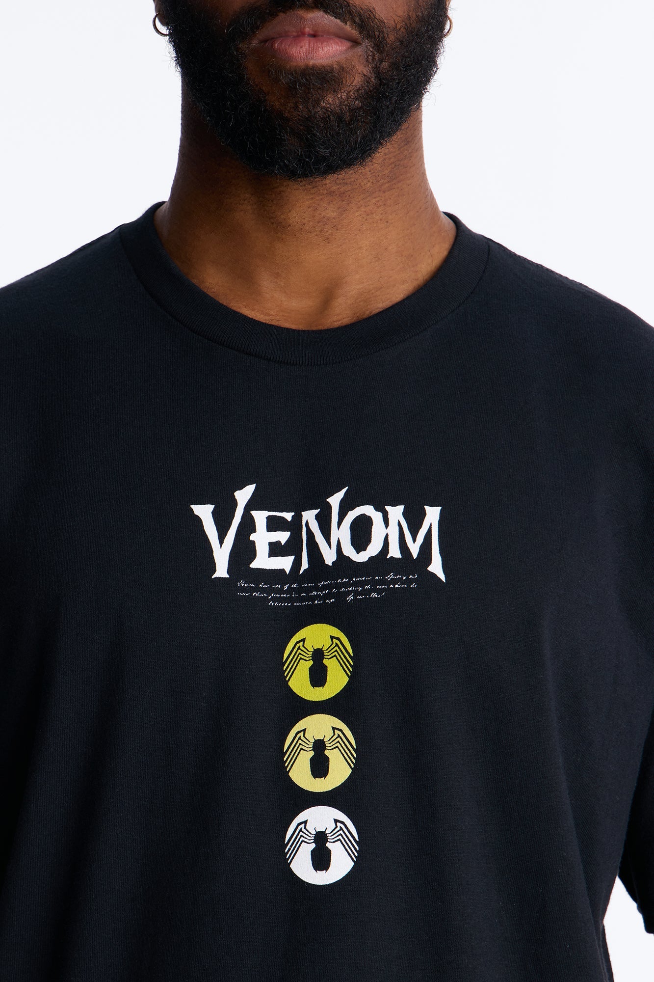Venom The Anti Hero Boxy Short Sleeve Tee - Black Fashion Nova