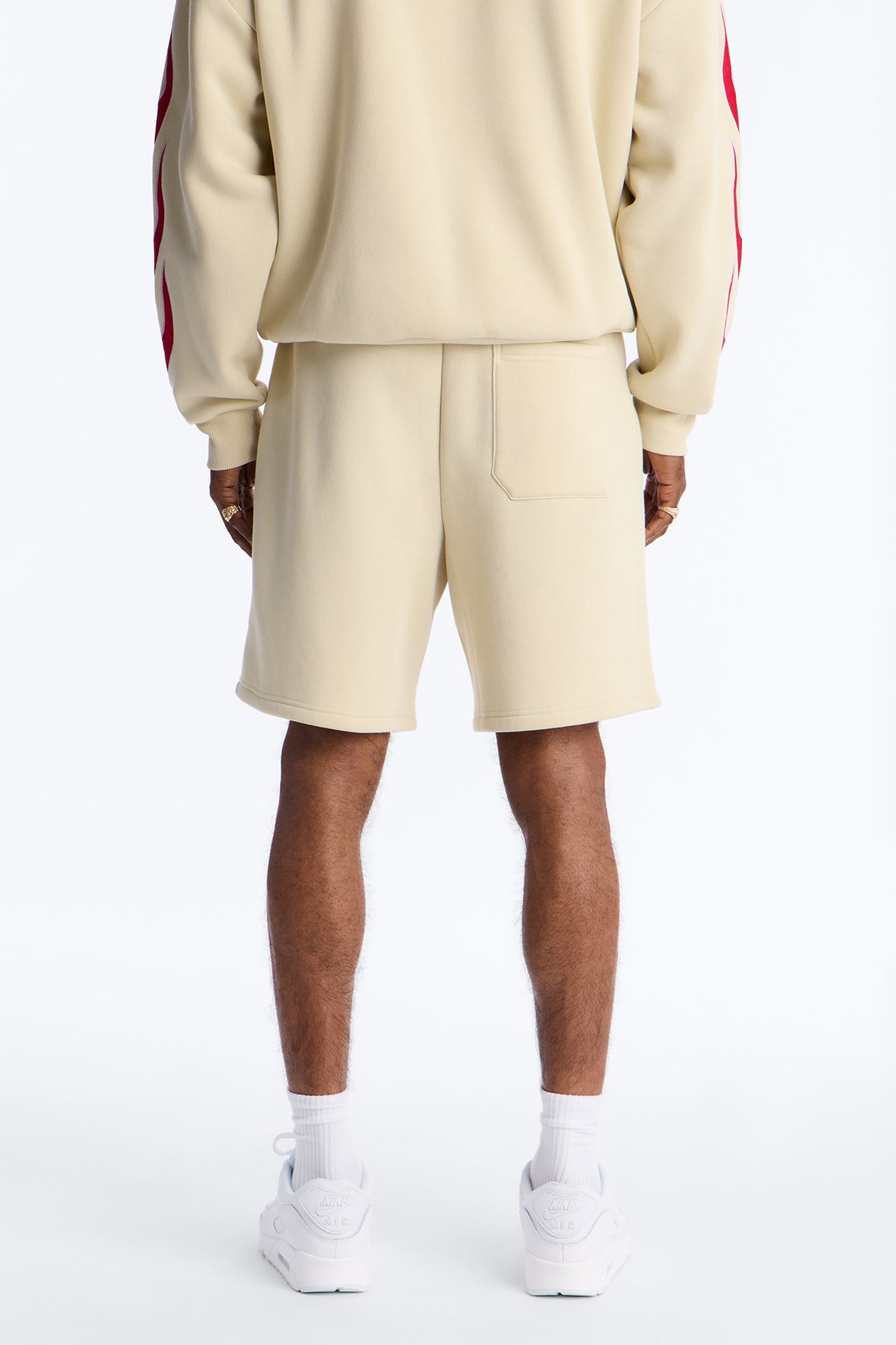 Scarface Embroidery Patch Sweatshorts - Khaki Fashion Nova