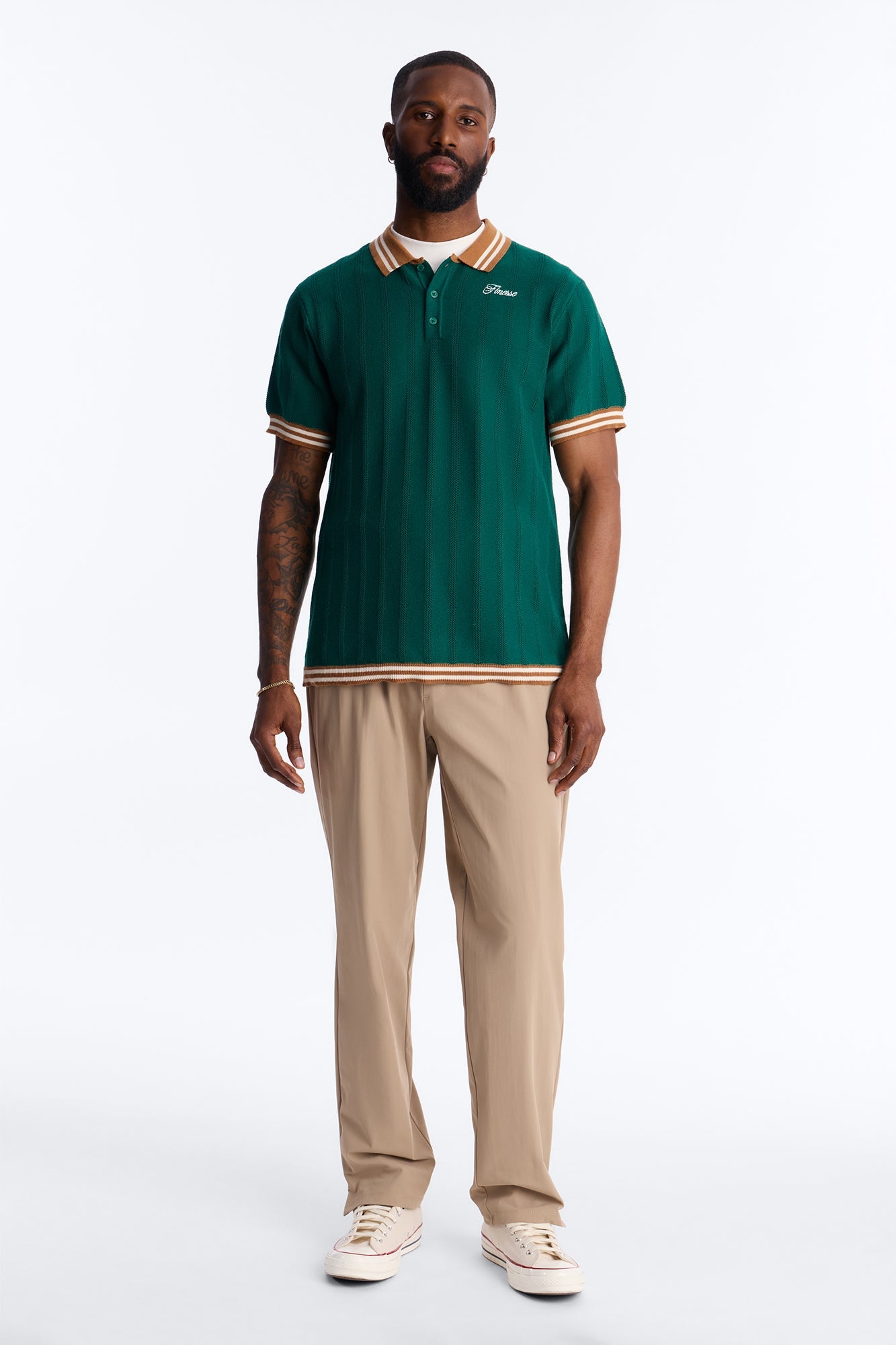 Open For Business Polo - Green Fashion Nova