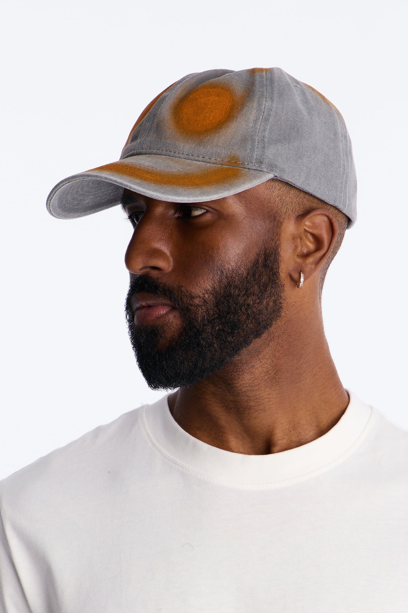 Toxic Happy Snapback Hat - Grey Fashion Nova