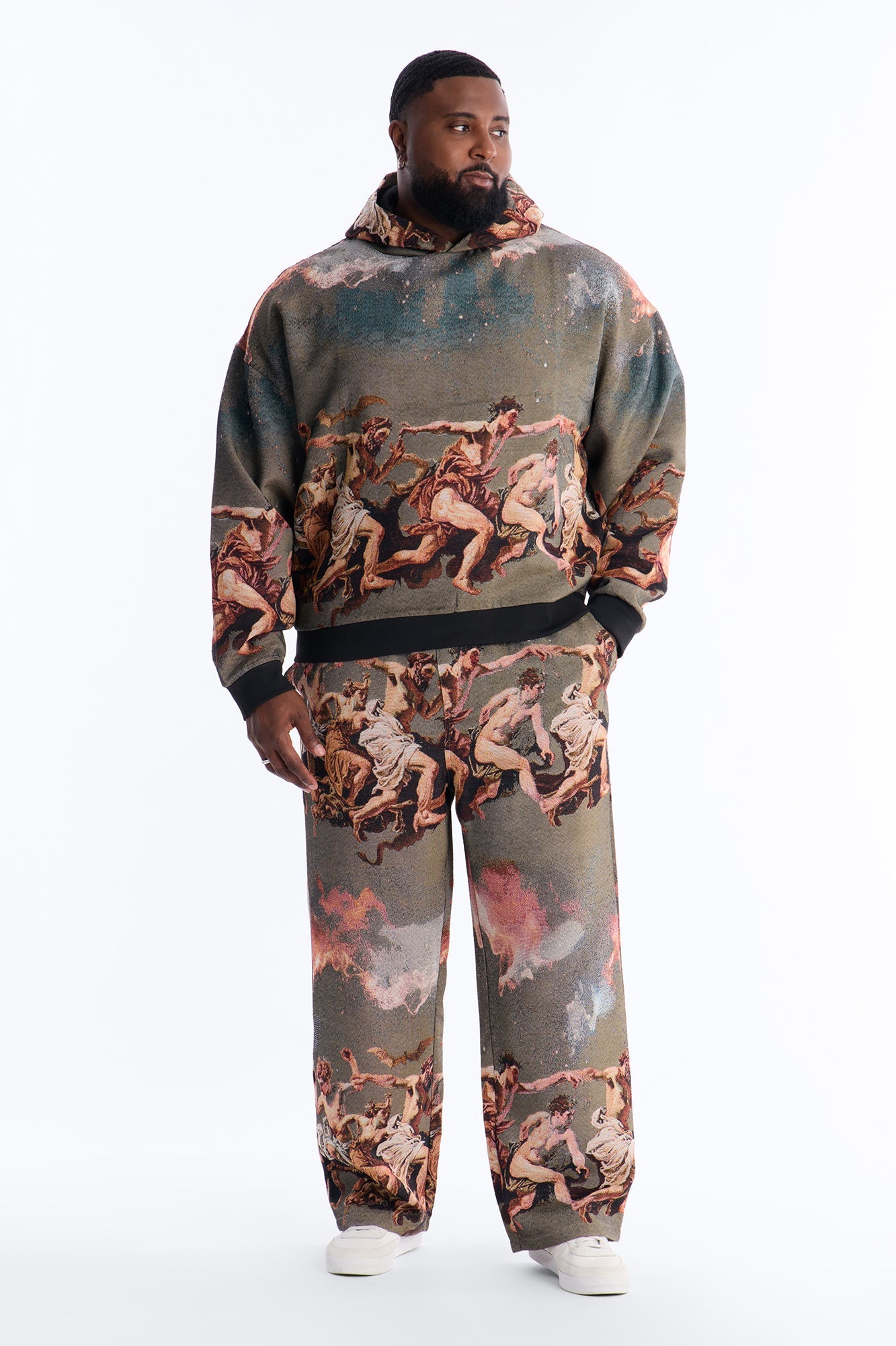 Snakes On The Plain Tapestry Sweatpants - Multi Color Fashion Nova