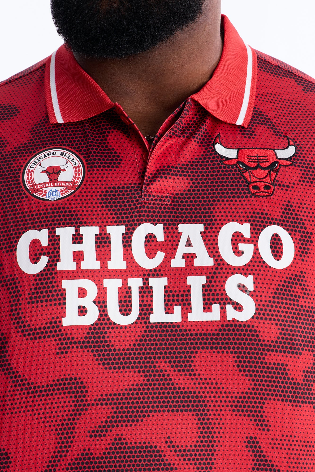 Bulls Digi Camo Soccer Top - Red Fashion Nova