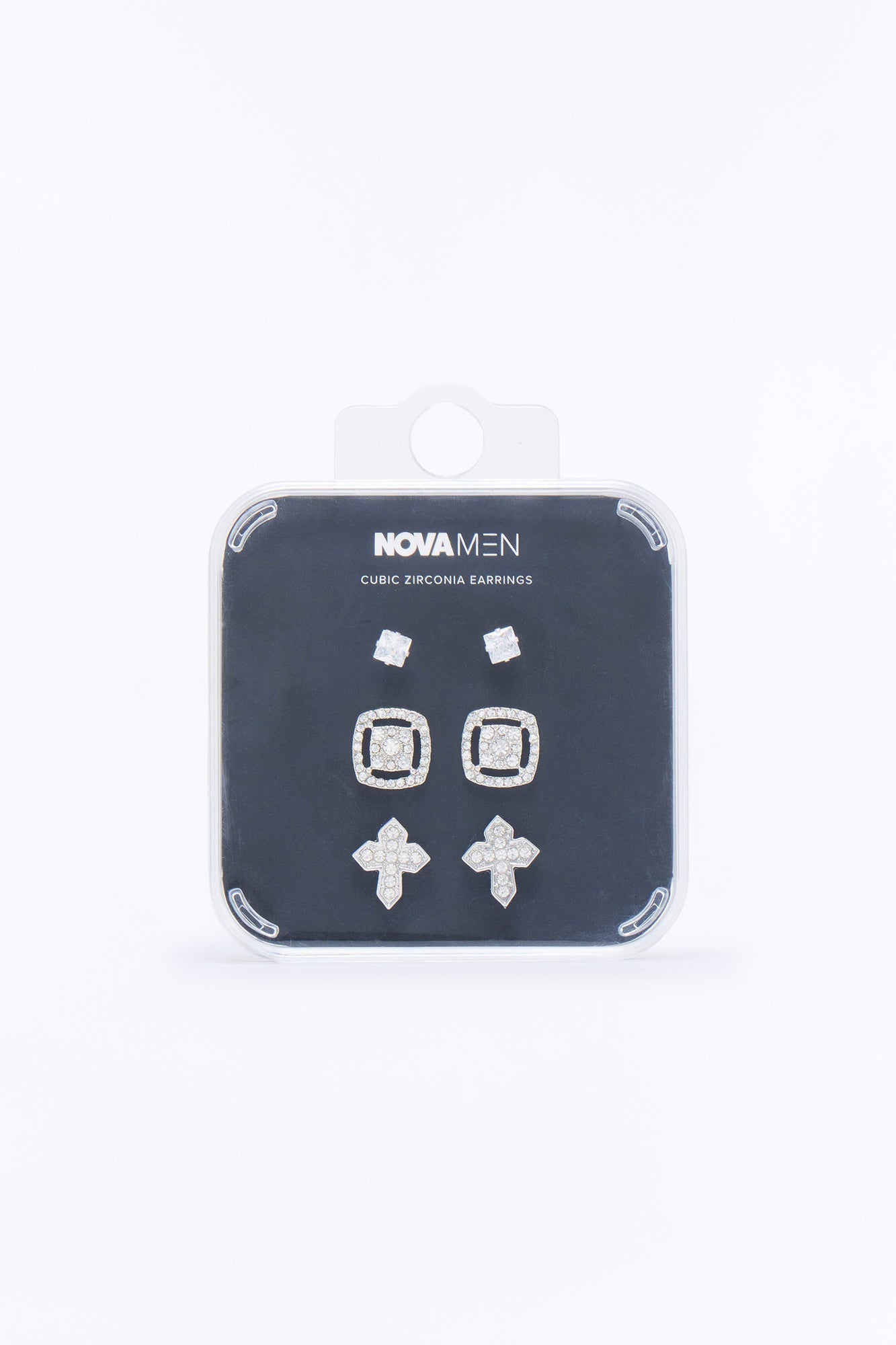 Luminous Icons Earring Set - Silver Fashion Nova