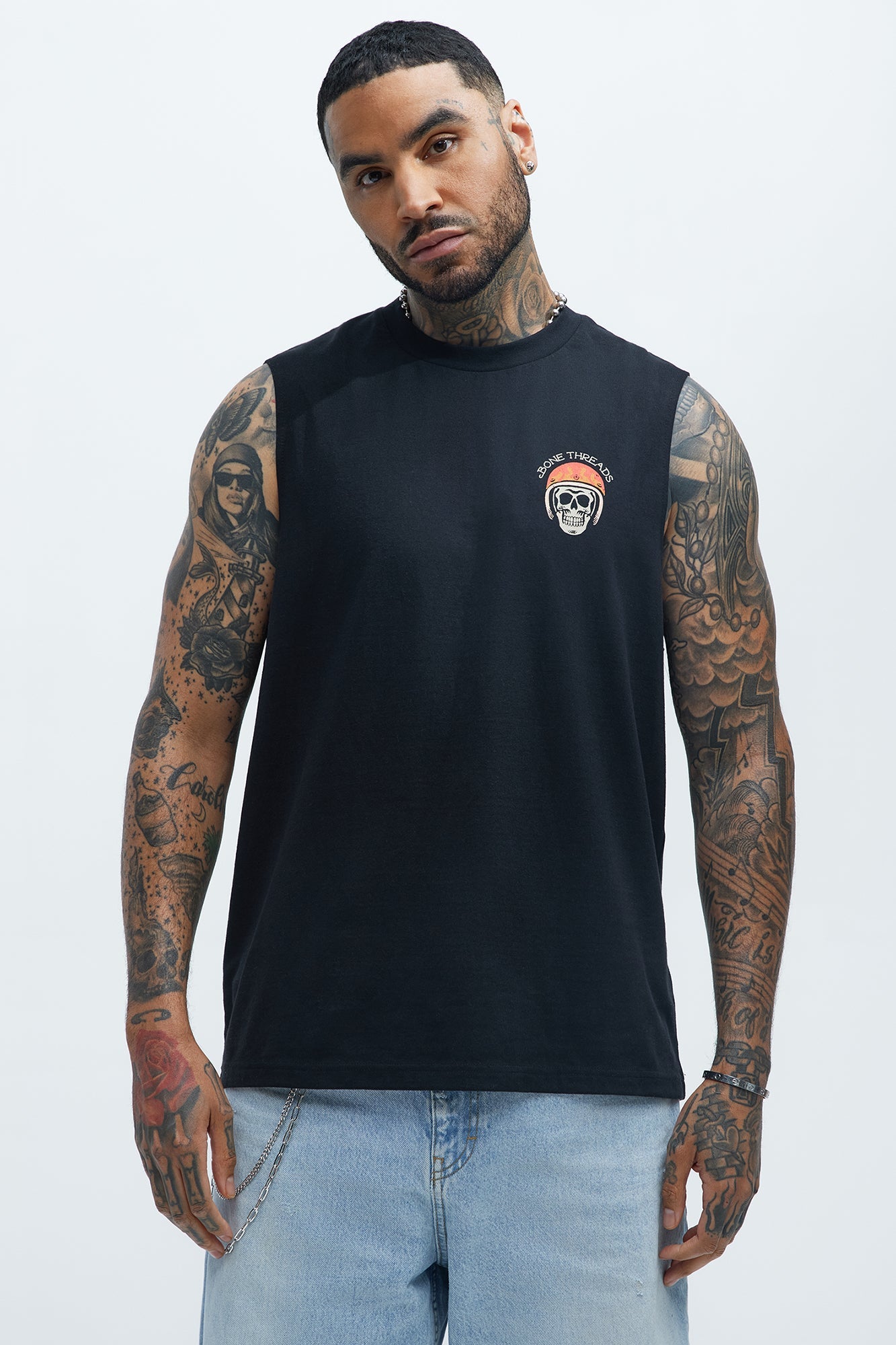 Fearless Soul Muscle Tee - Black Fashion Nova