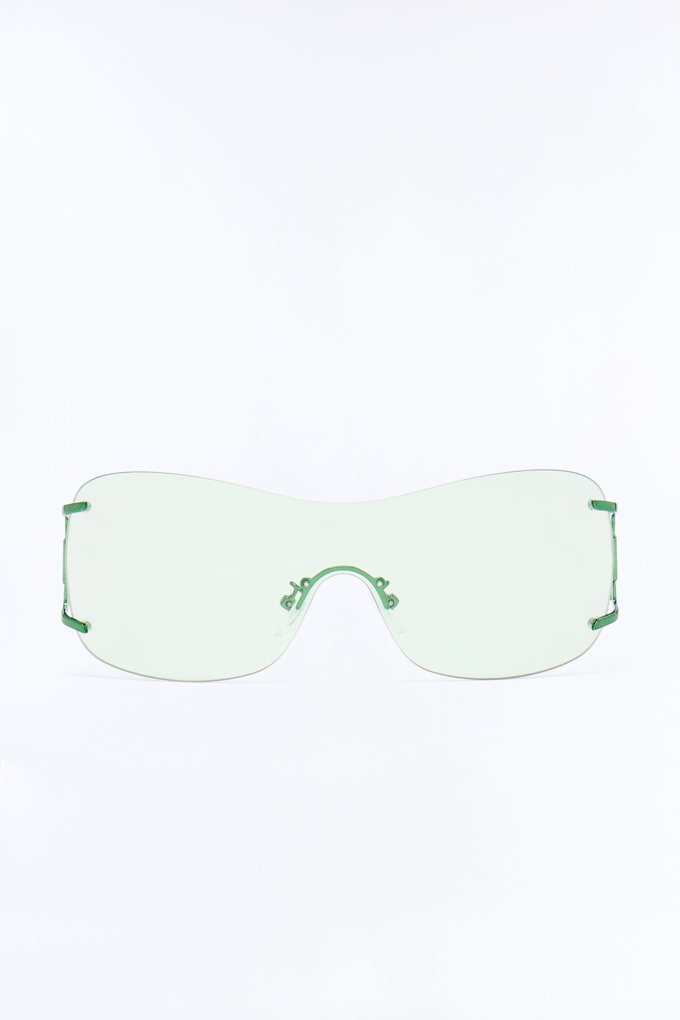 Frost Season Sunglasses - Green Fashion Nova