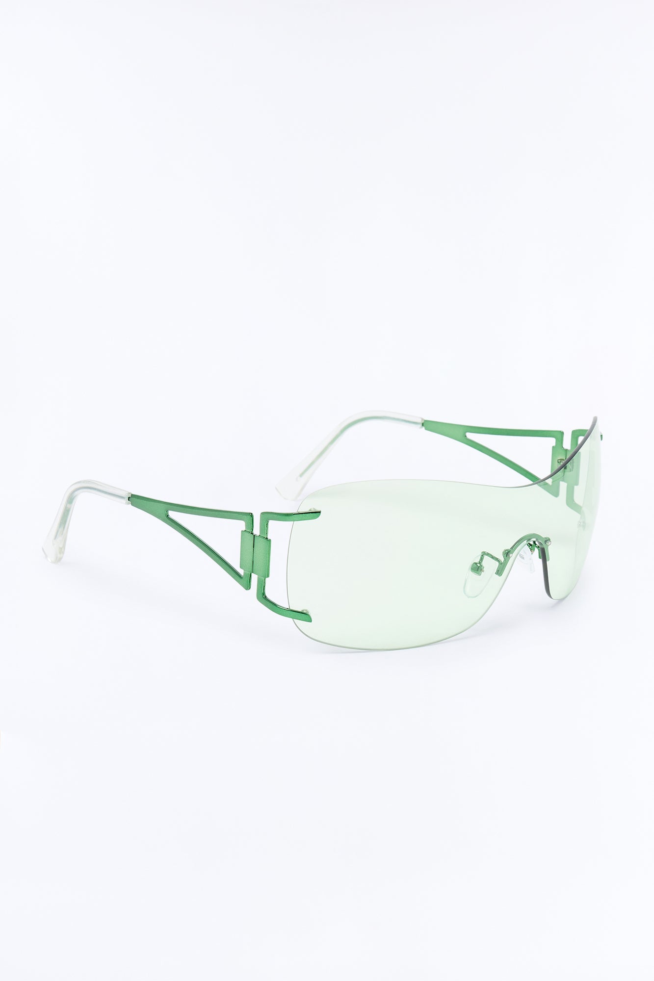 Frost Season Sunglasses - Green Fashion Nova