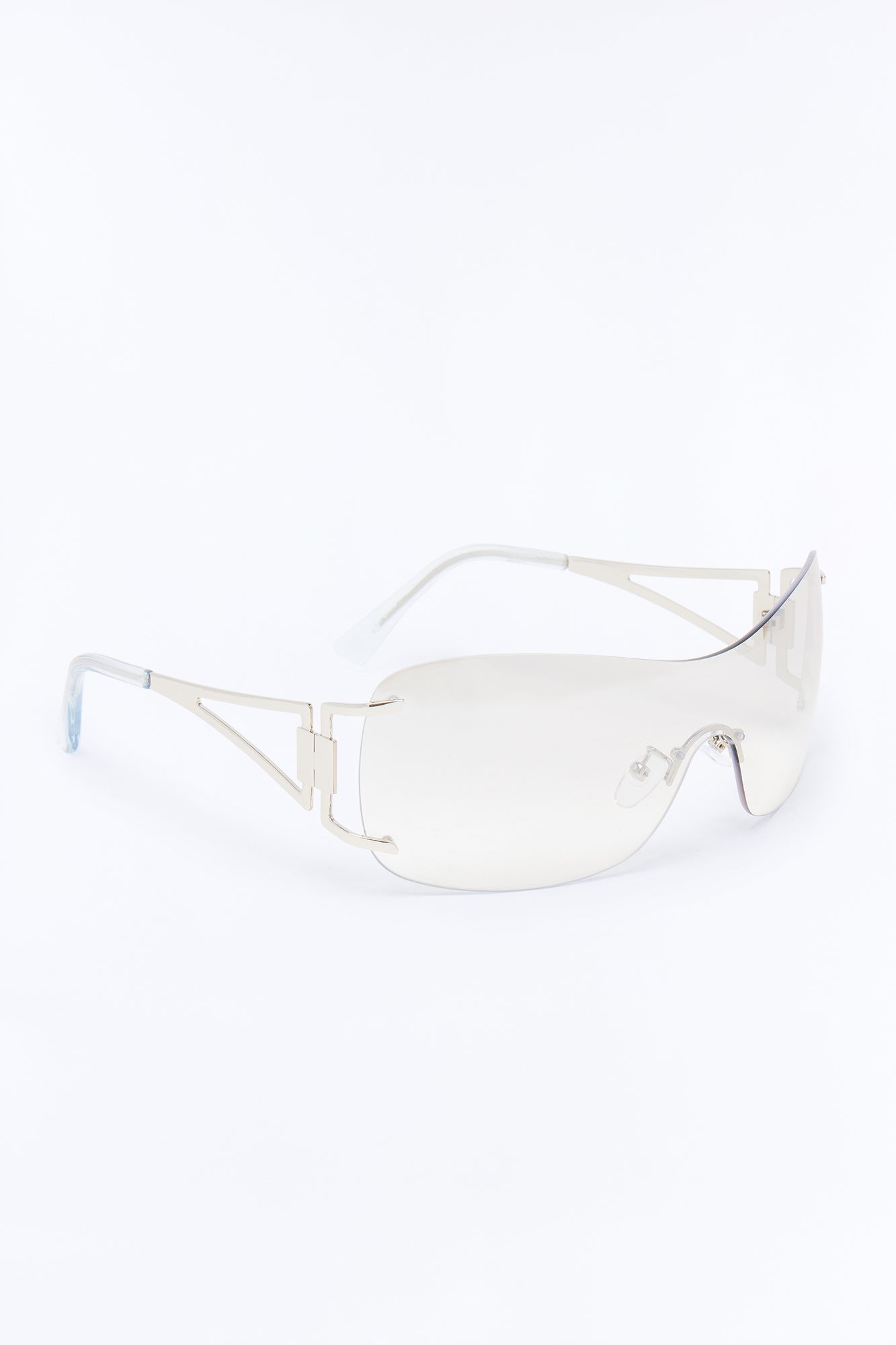 Frost Season Sunglasses - Silver Fashion Nova
