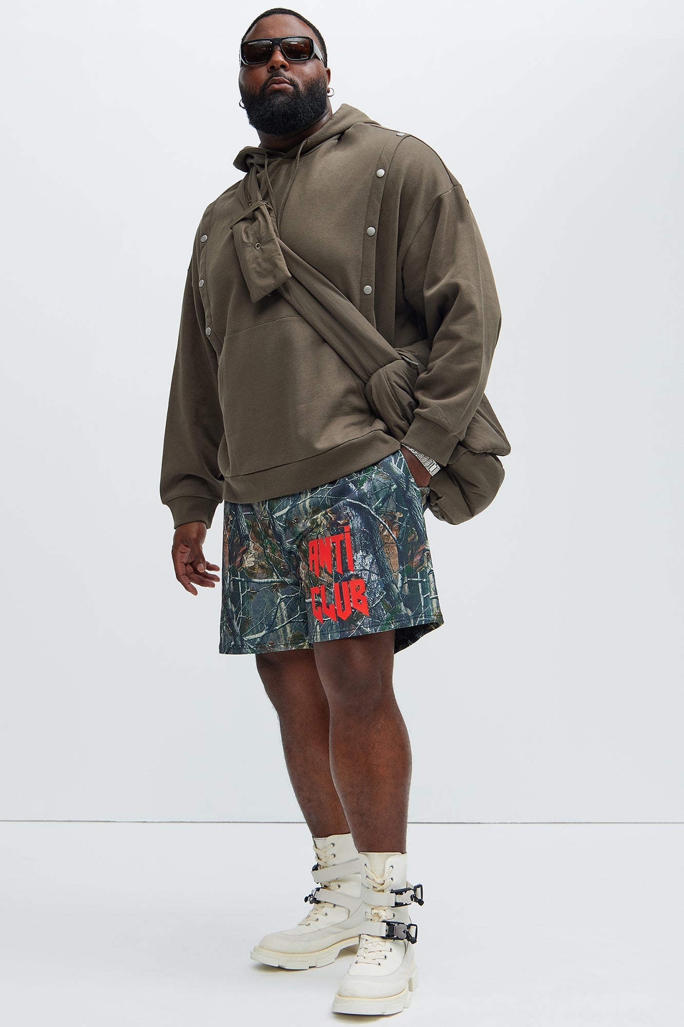Anti Club Mesh Shorts - Camouflage Fashion Nova