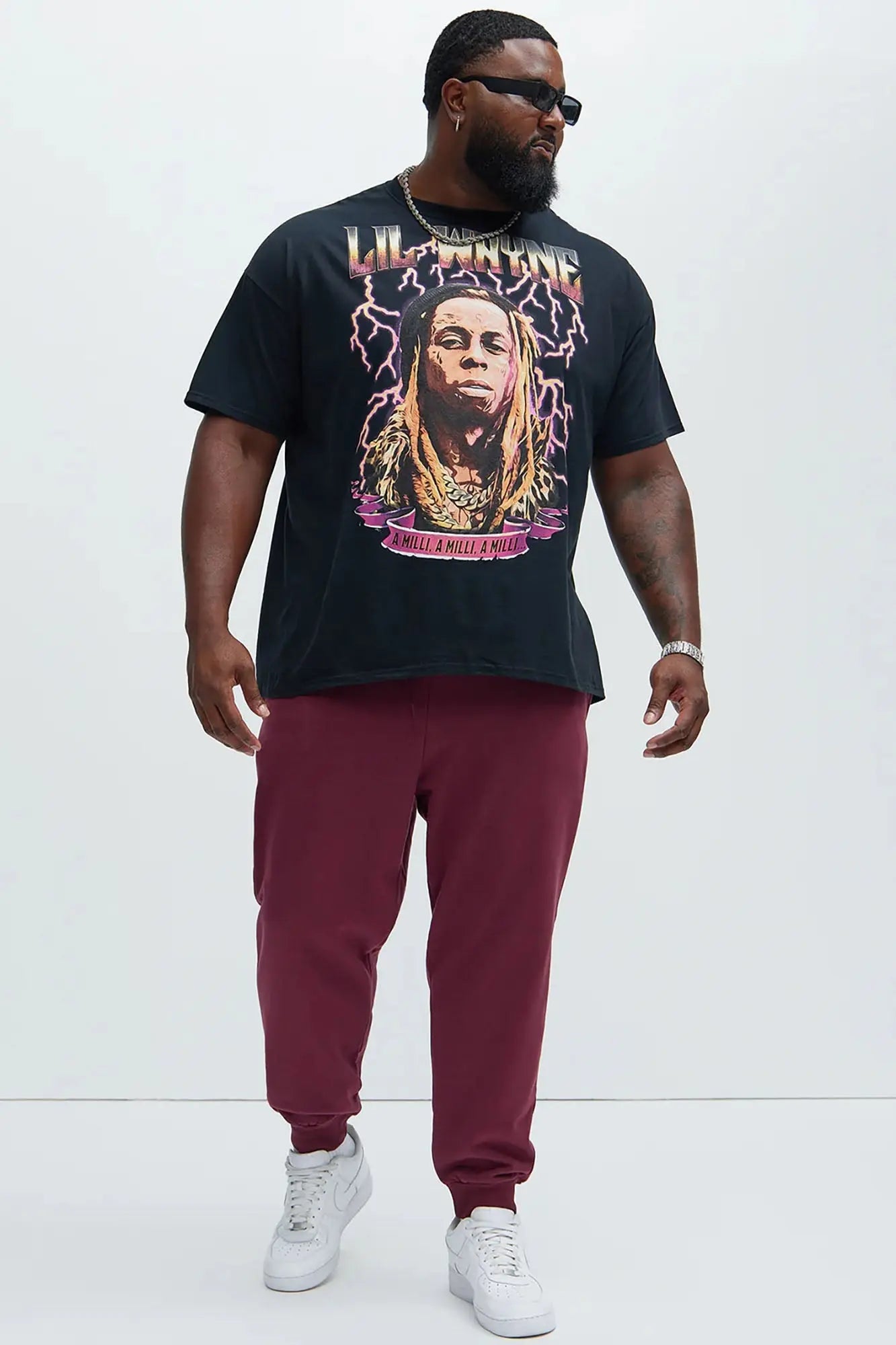 Tyson Jogger - Burgundy Fashion Nova