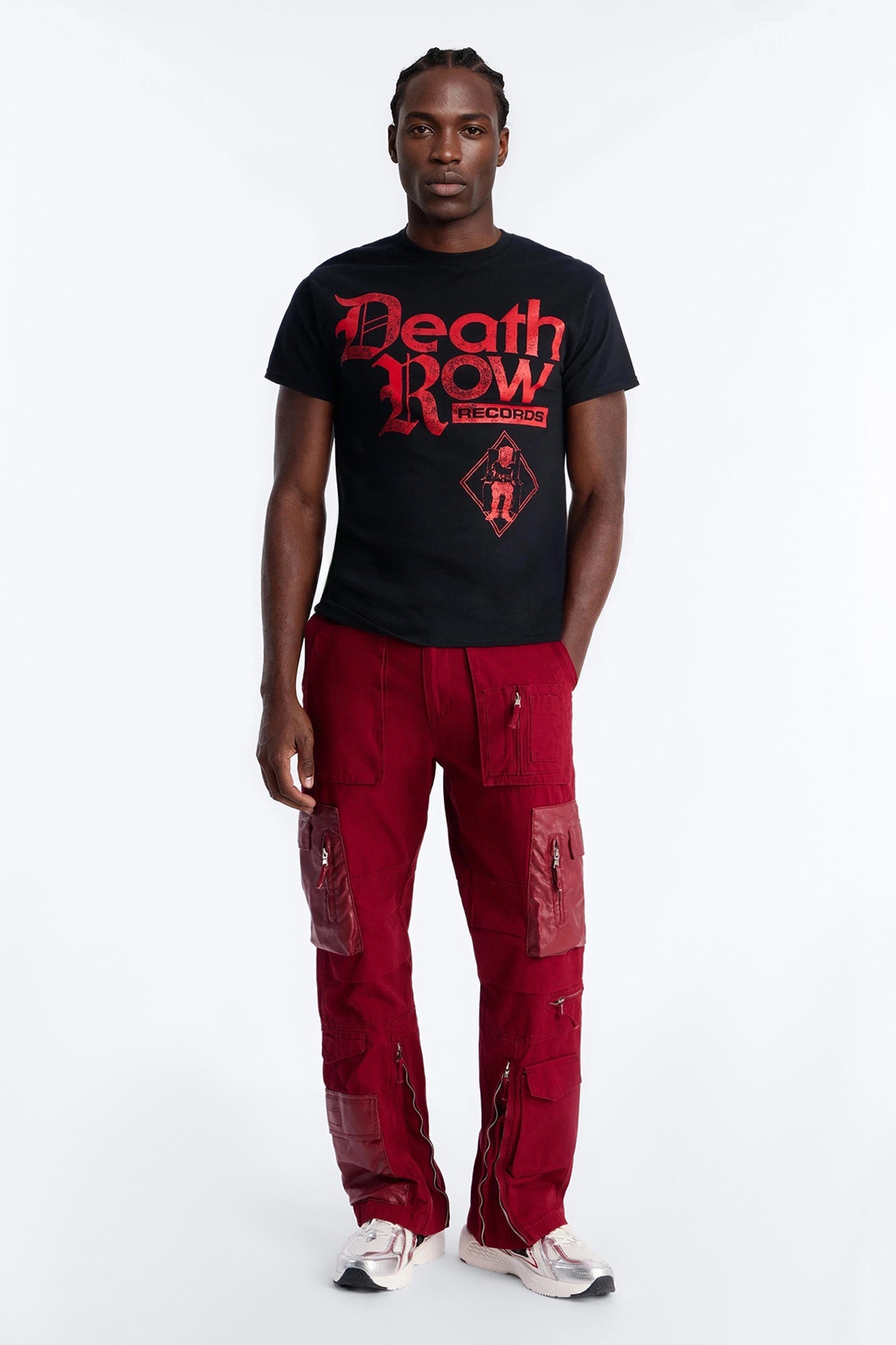 Straight Citadel Expedition Cargo Pant - Red Fashion Nova