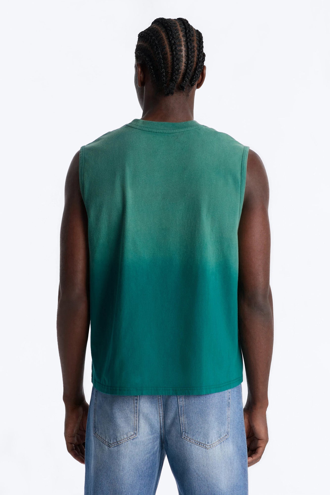 Washed Muscle Tee - Hunter Green Fashion Nova