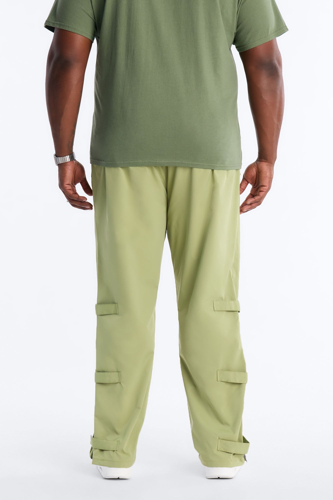 Slim Odyssey Multi Strap Pant - Sage Fashion Nova