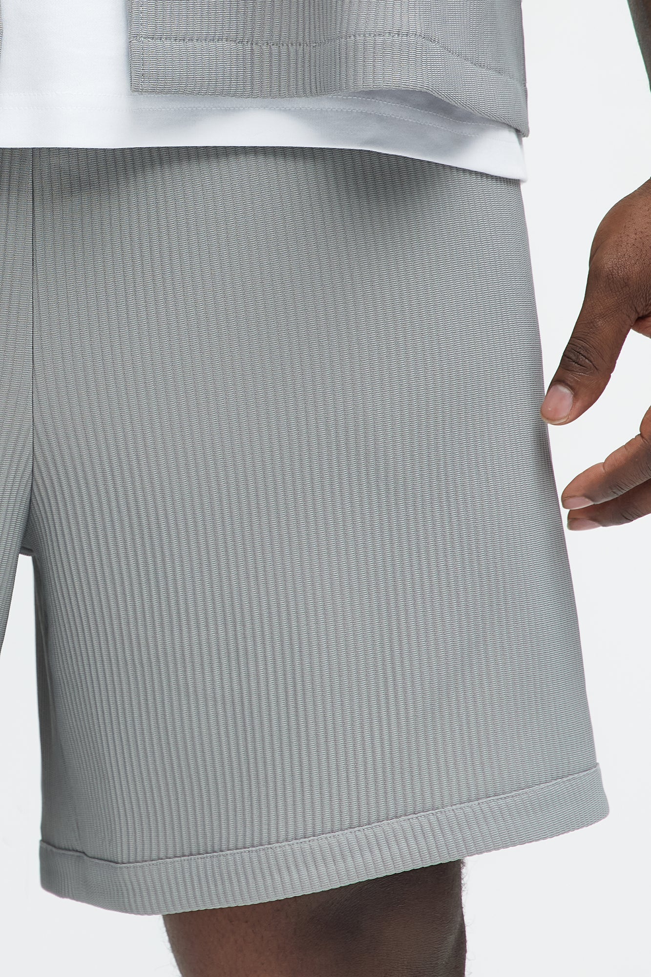 Show Up Basketball Short - Grey Fashion Nova