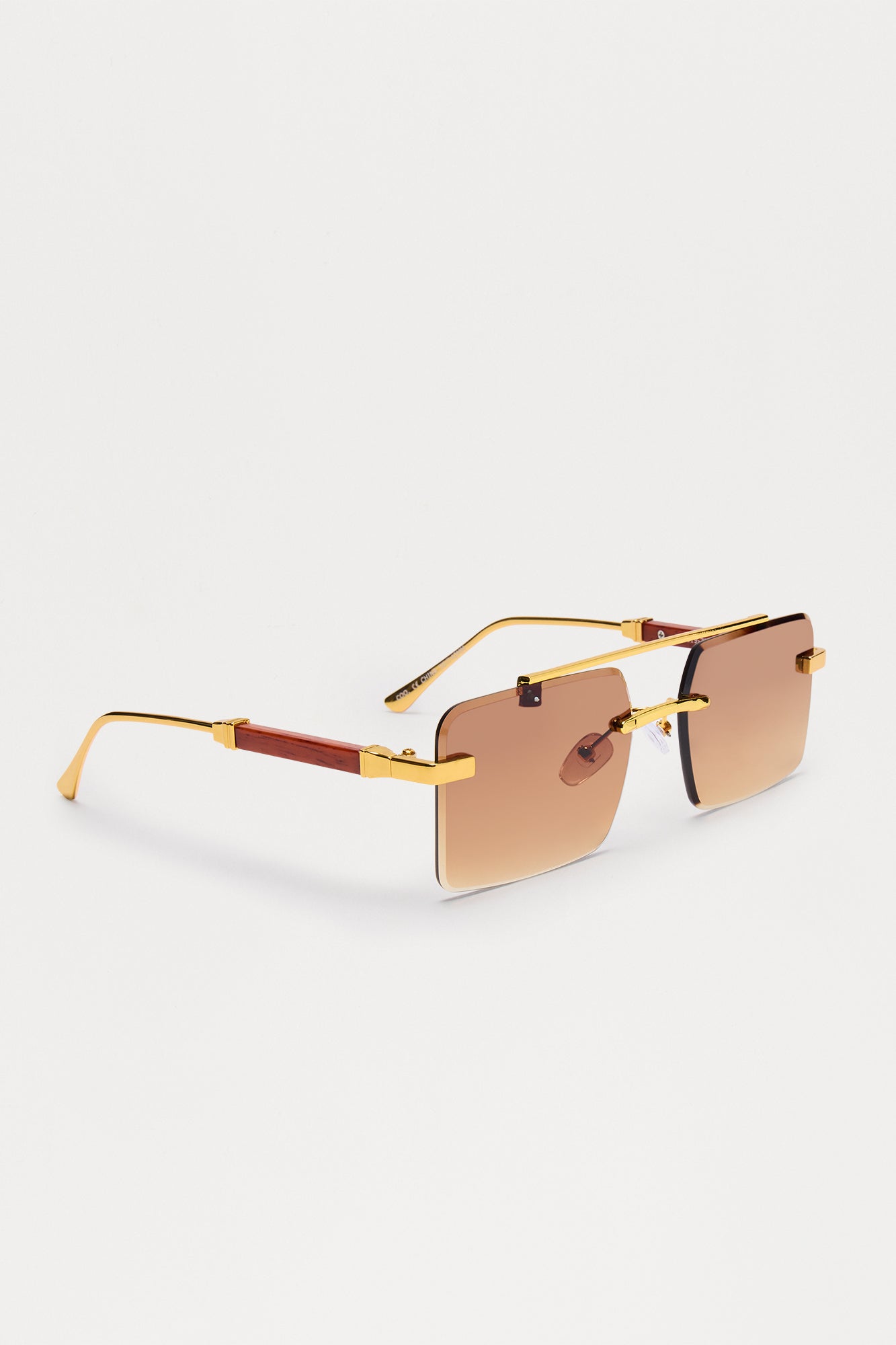 Show and Shine Sunglasses - Coco/Gold Fashion Nova