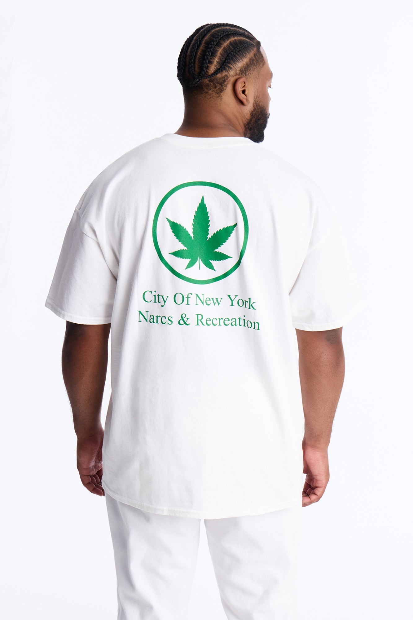 NYC Recreation Vibes Short Sleeve Tee - White Fashion Nova