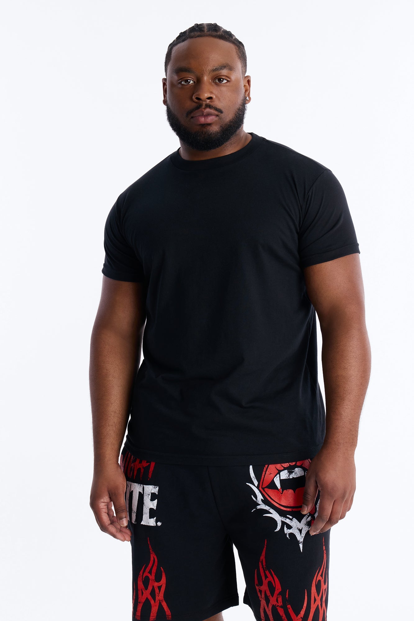 Classic Muscle Fit Tee - Black Fashion Nova