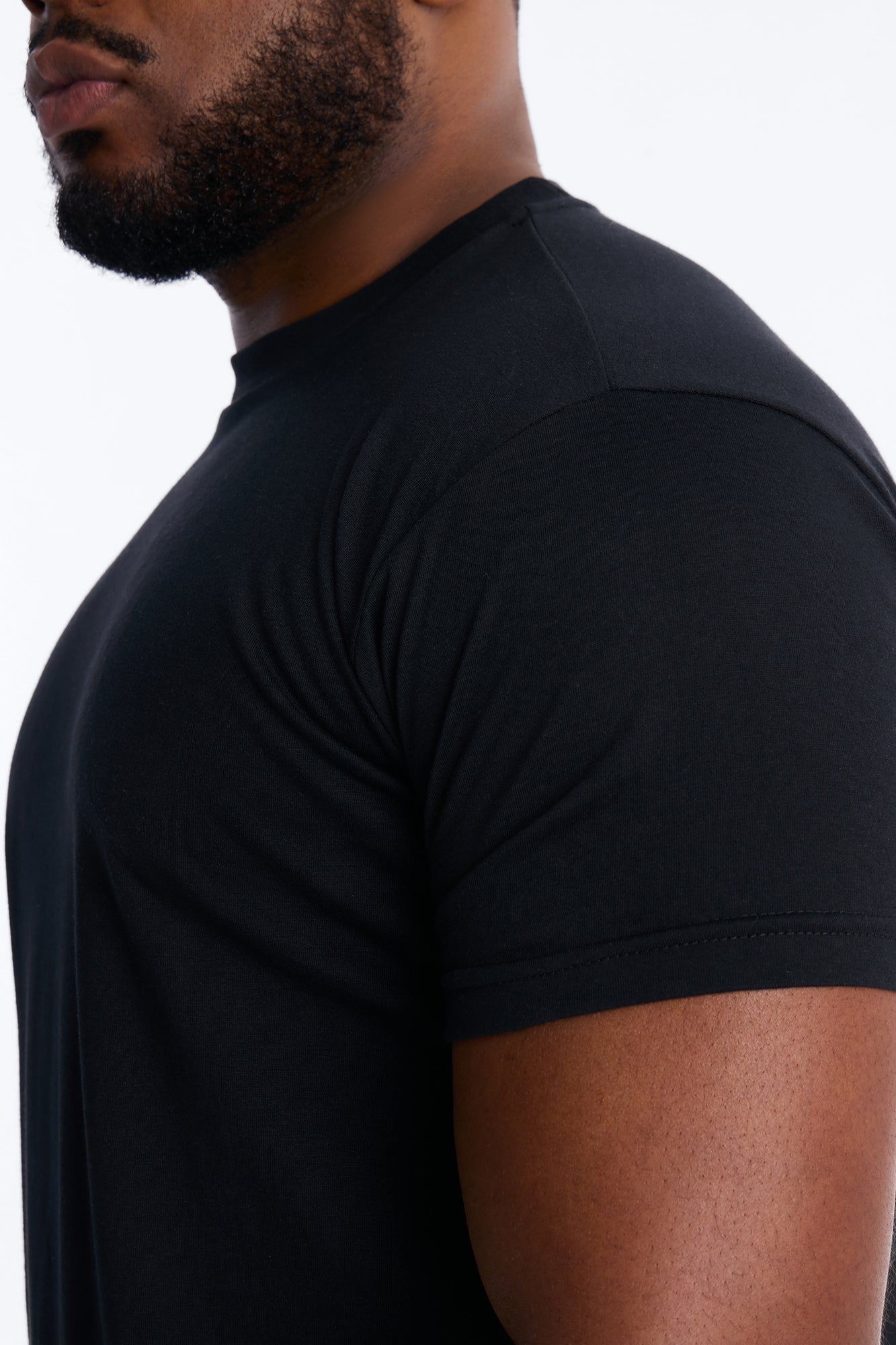 Classic Muscle Fit Tee - Black Fashion Nova