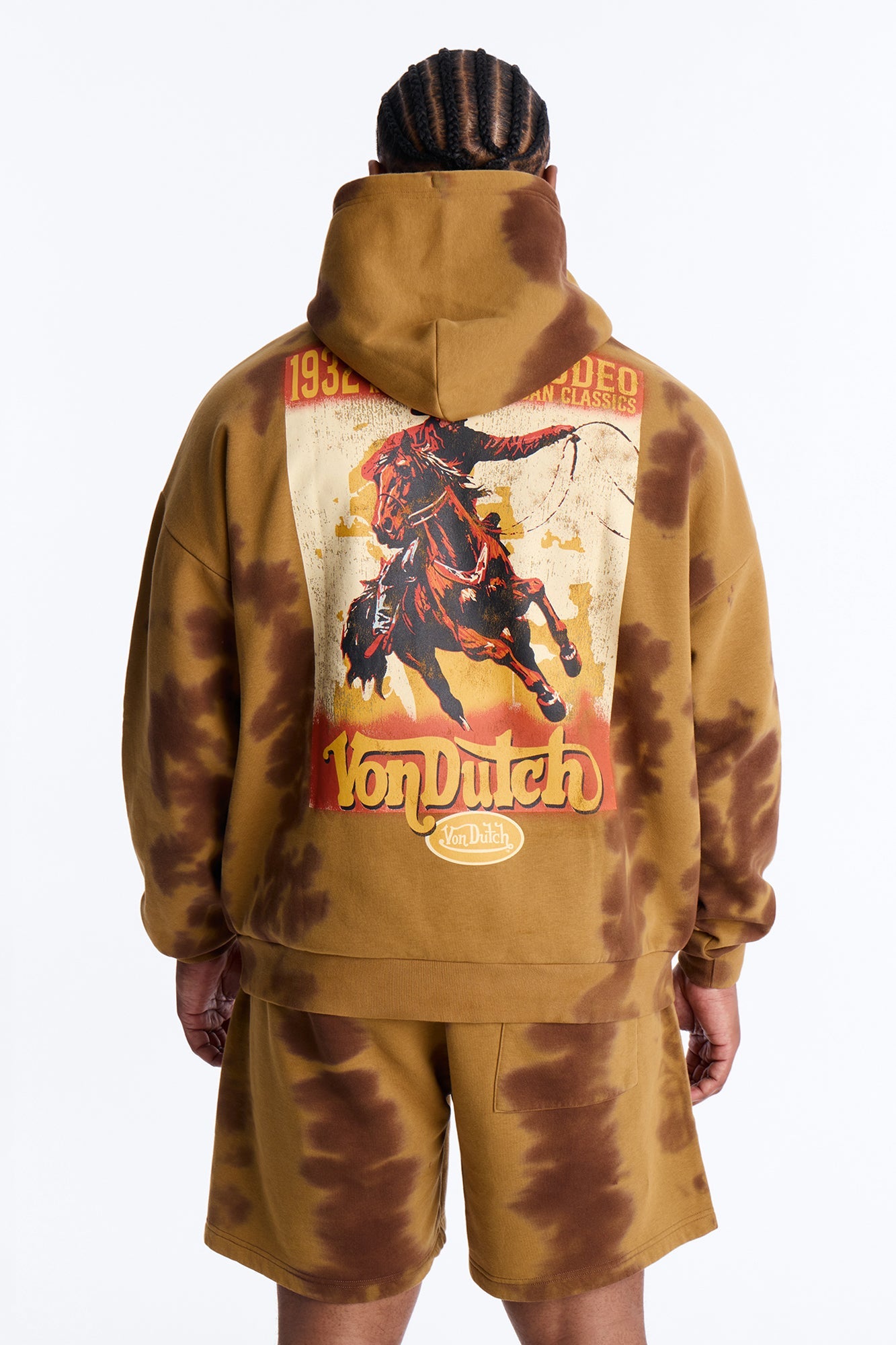 Von Dutch Ranch Most Wanted Hoodie - Brown Fashion Nova