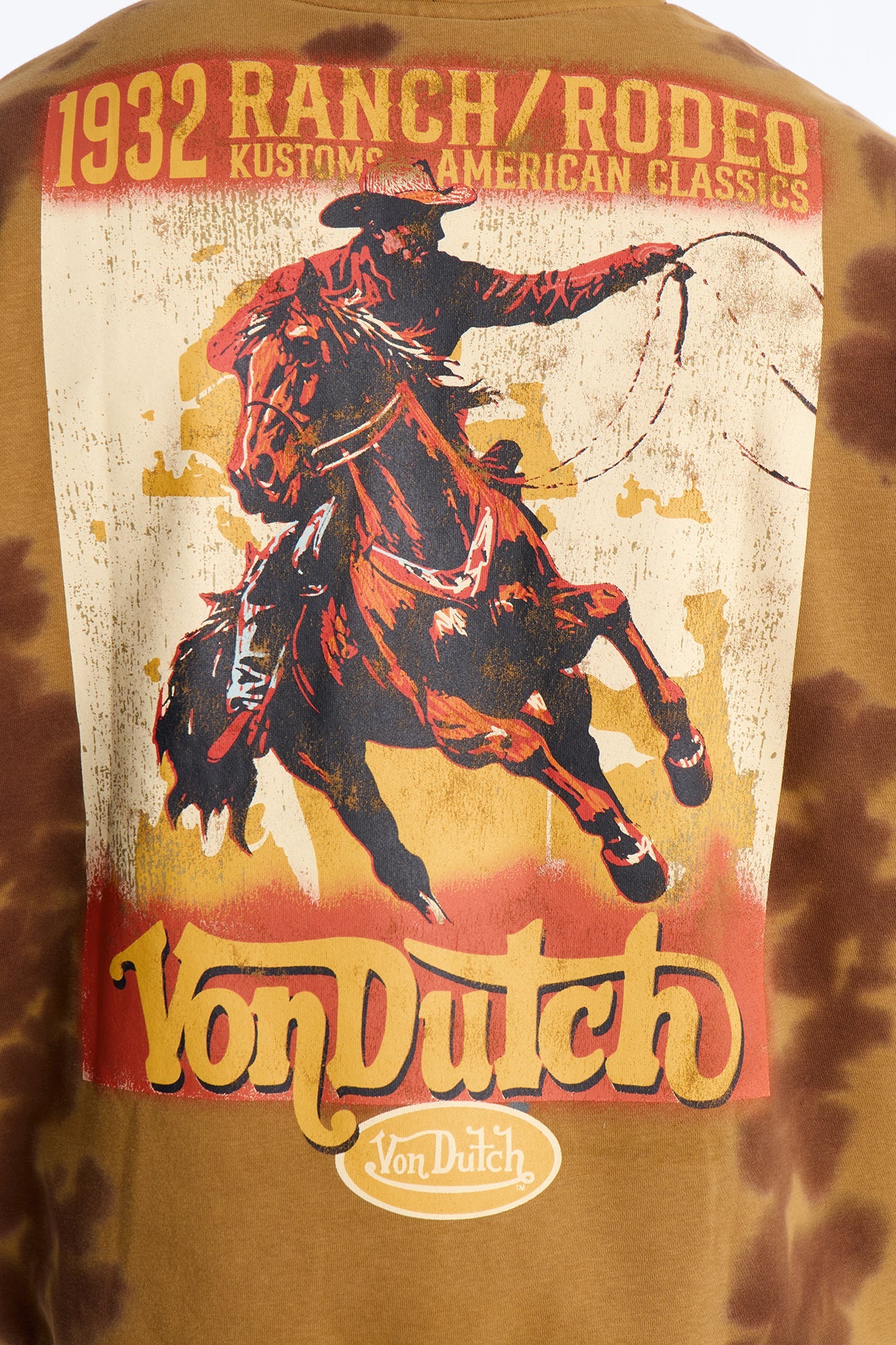 Von Dutch Ranch Most Wanted Hoodie - Brown Fashion Nova