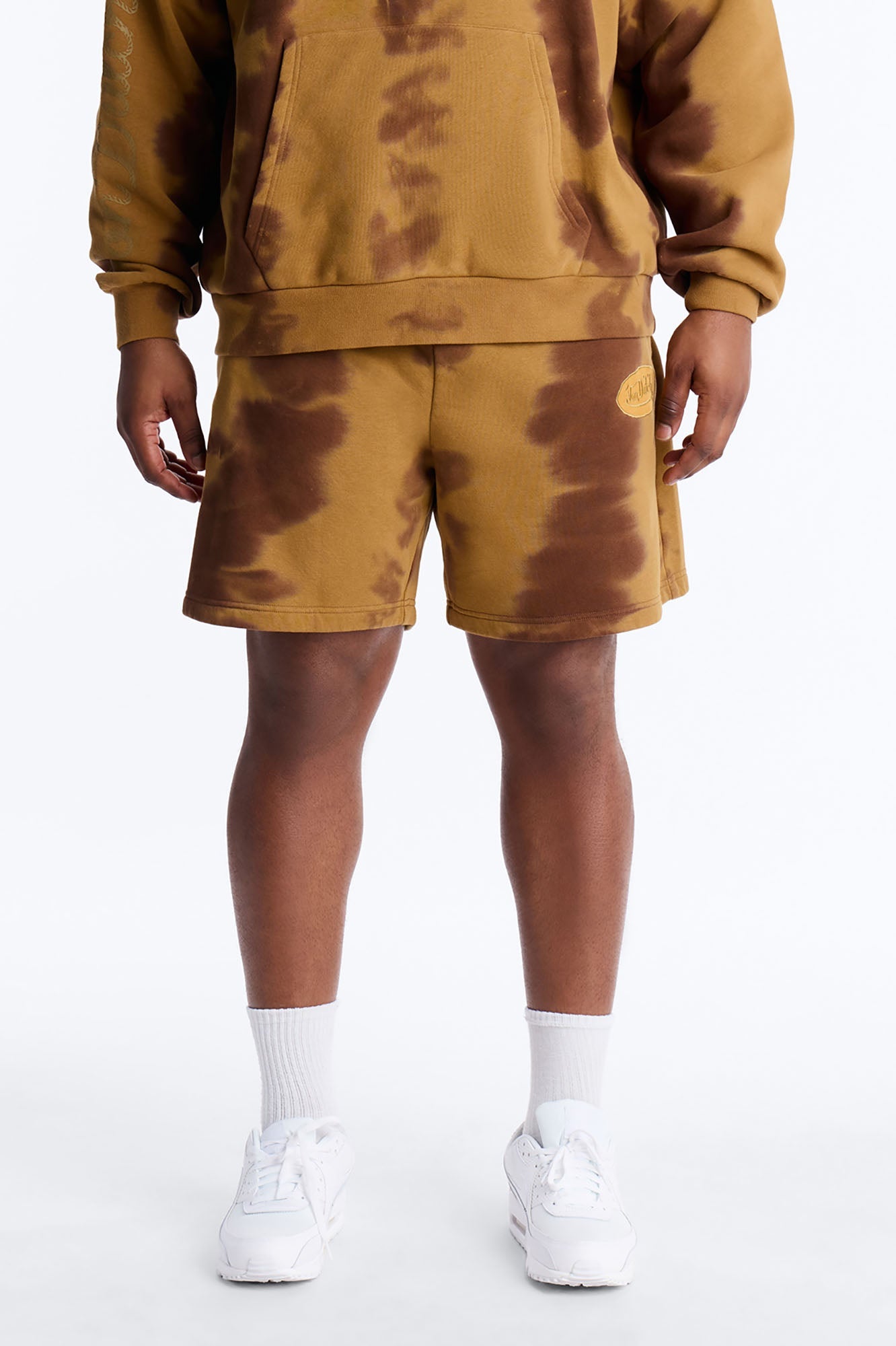Baggy Von Dutch Ranch Most Wanted Sweatshort - Brown Fashion Nova