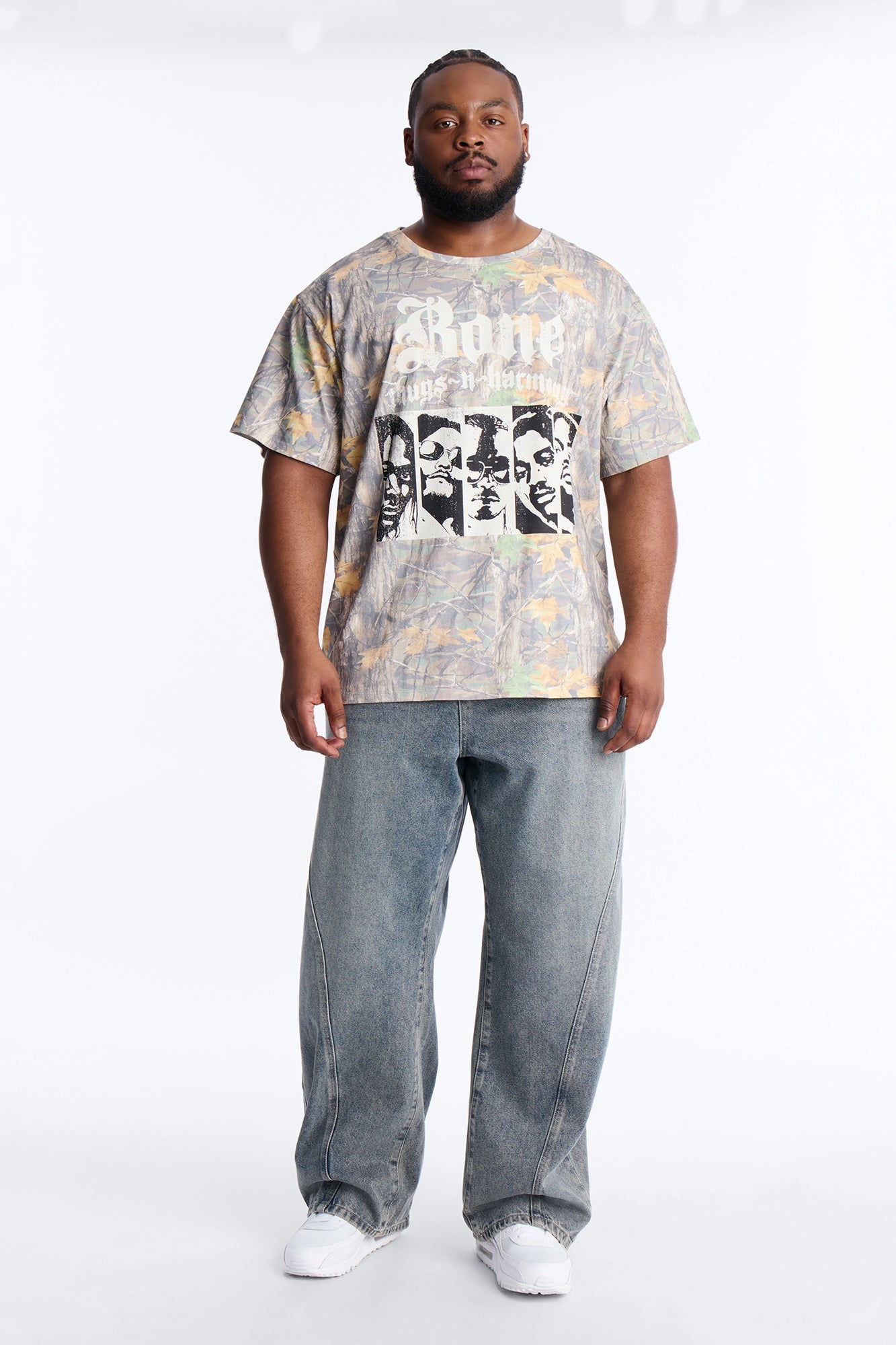 Bone Thugs N Harmony Camo Short Sleeve Shirt - Camouflage Fashion Nova