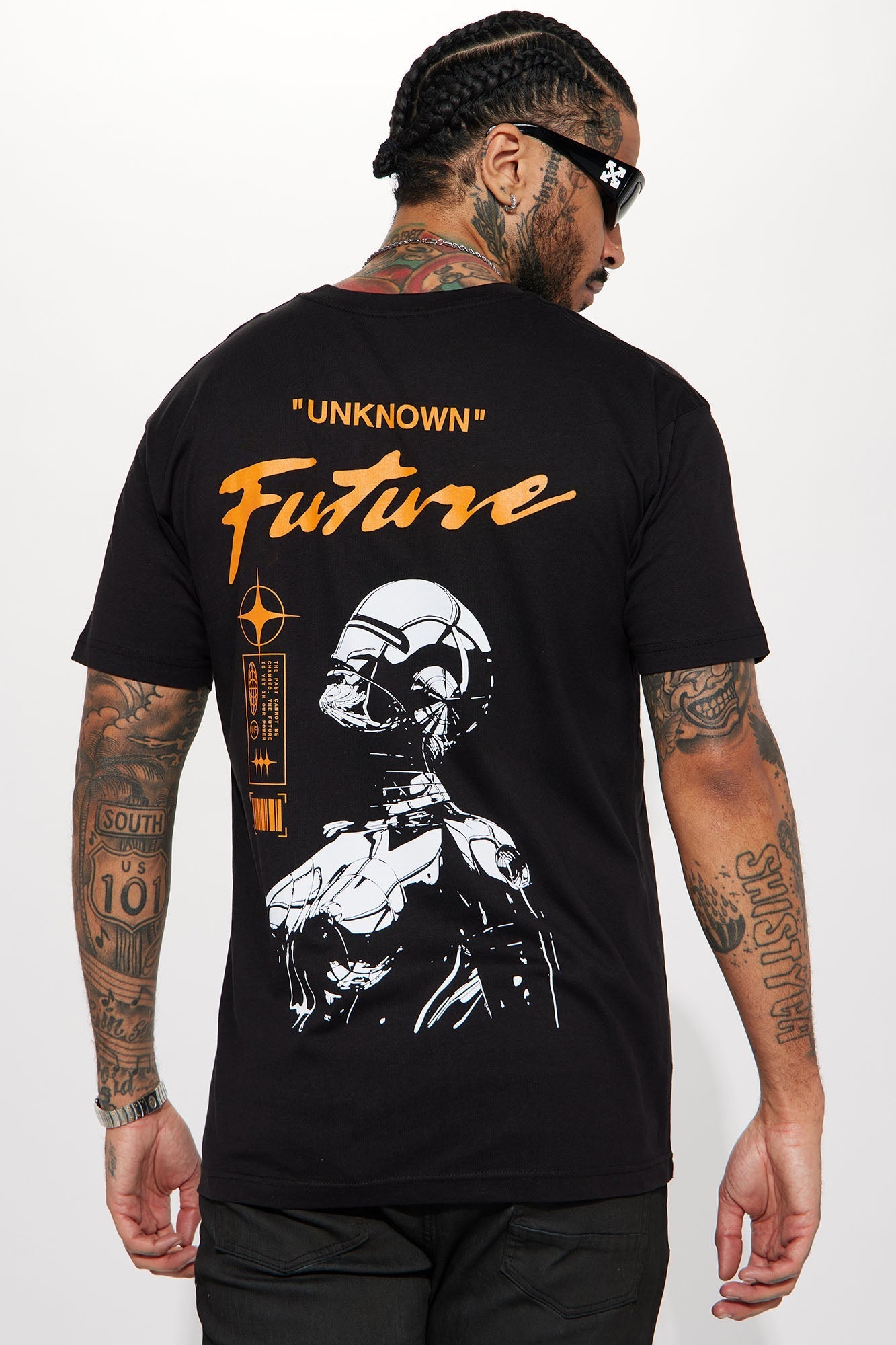 Unknown Future Short Sleeve Tee - Black Fashion Nova