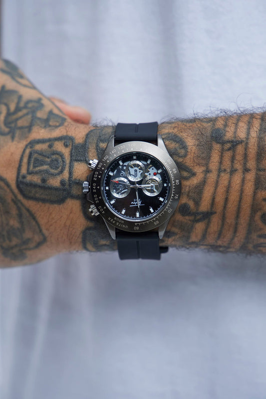 Tabor Watch - Black Fashion Nova