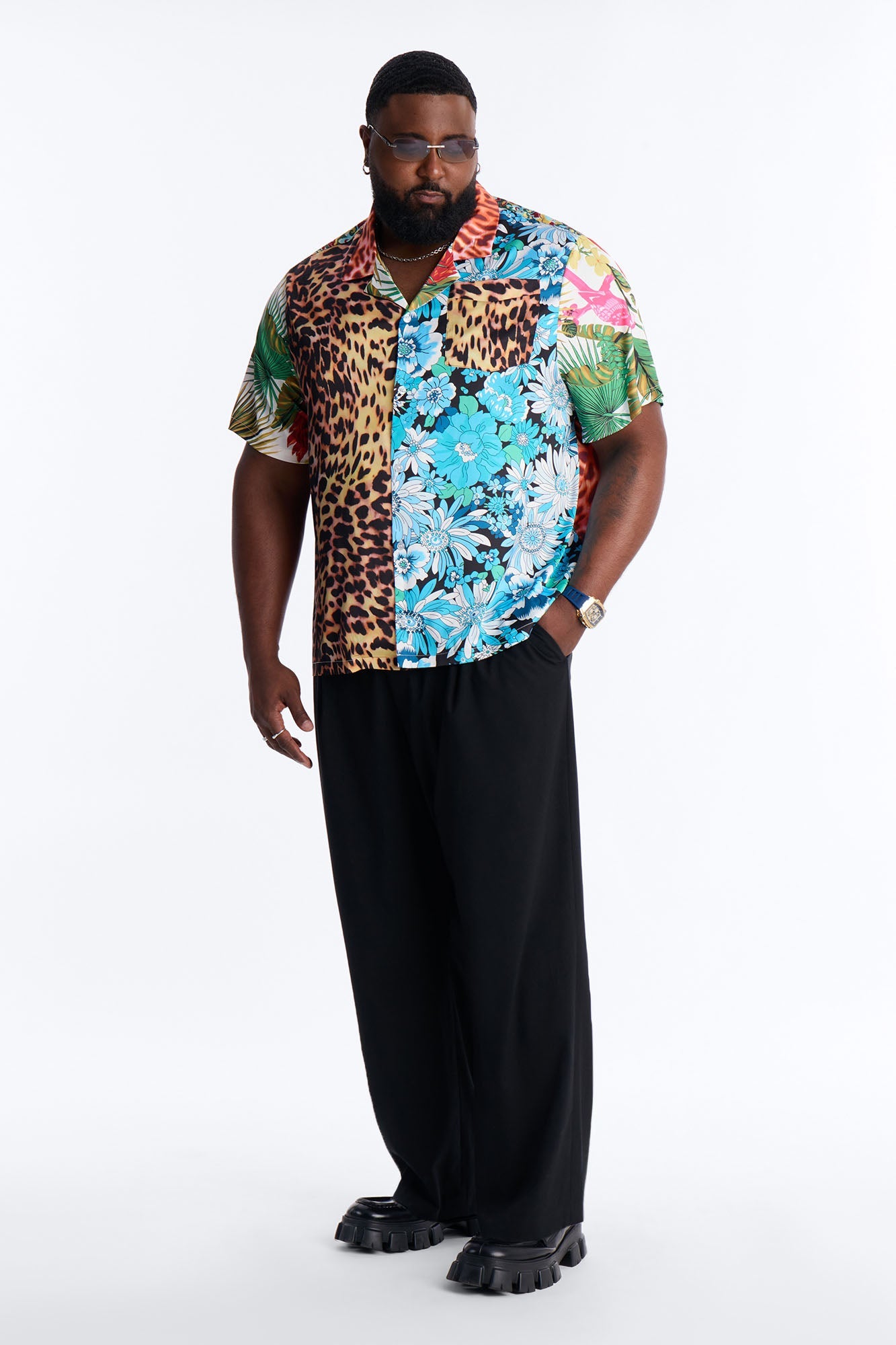 Tropic Mirage Cuban Collar Shirt - Multi Color Fashion Nova