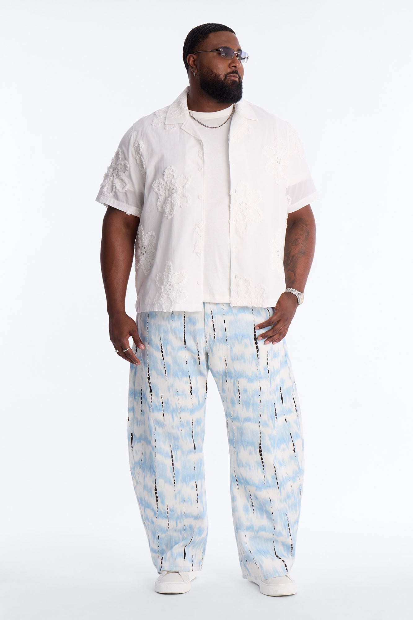 Barrel Tunnel Vision Jean - Blue Fashion Nova