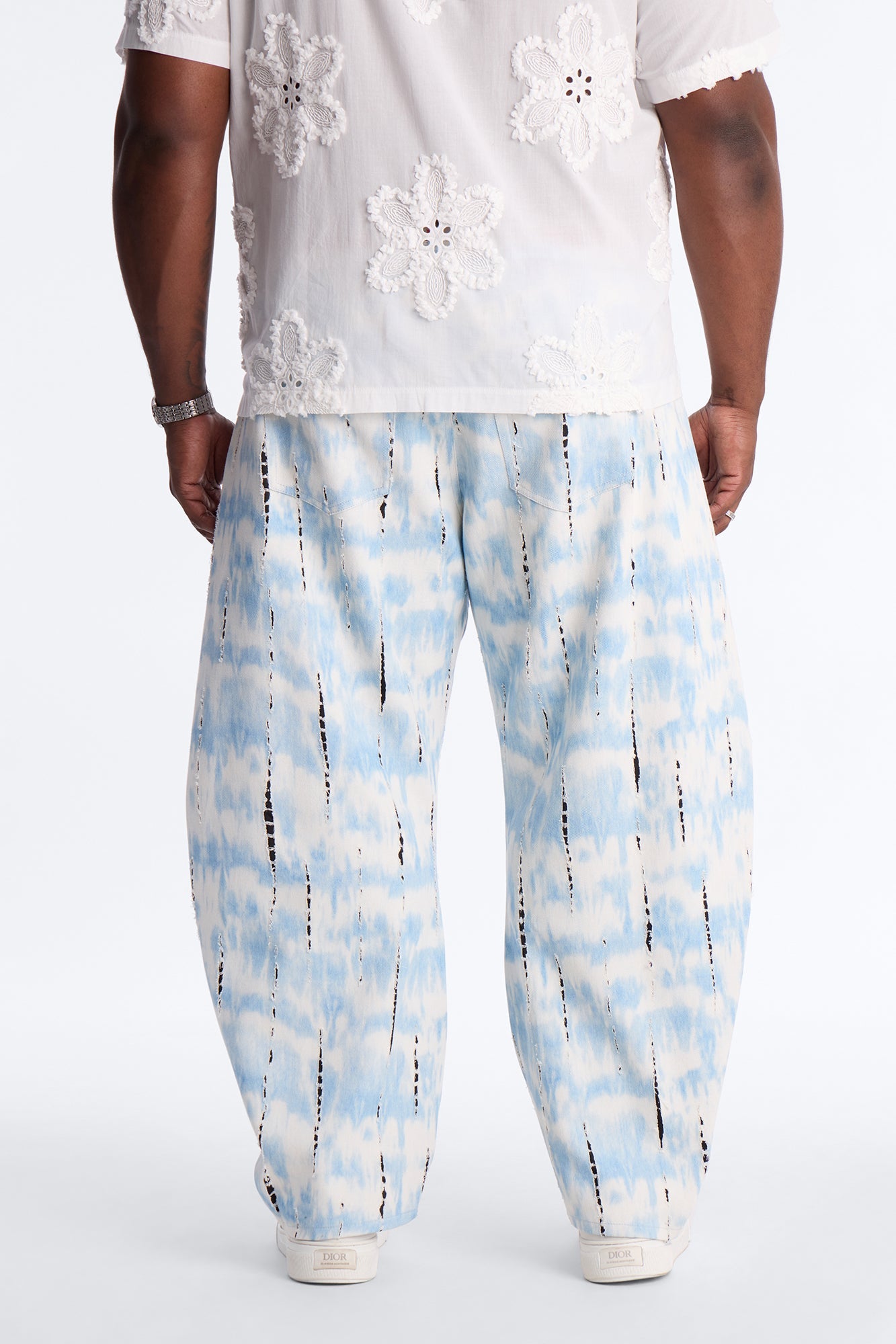 Barrel Tunnel Vision Jean - Blue Fashion Nova