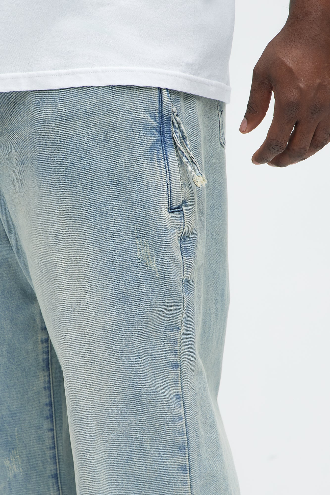Run It By Baggy Jeans - Light Blue Wash Fashion Nova