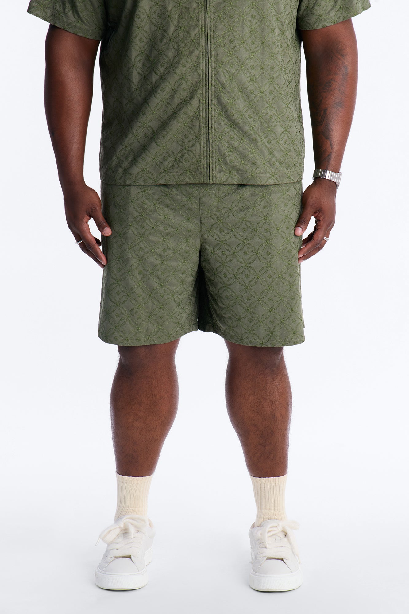 Your Island Relaxed Short - Green Fashion Nova