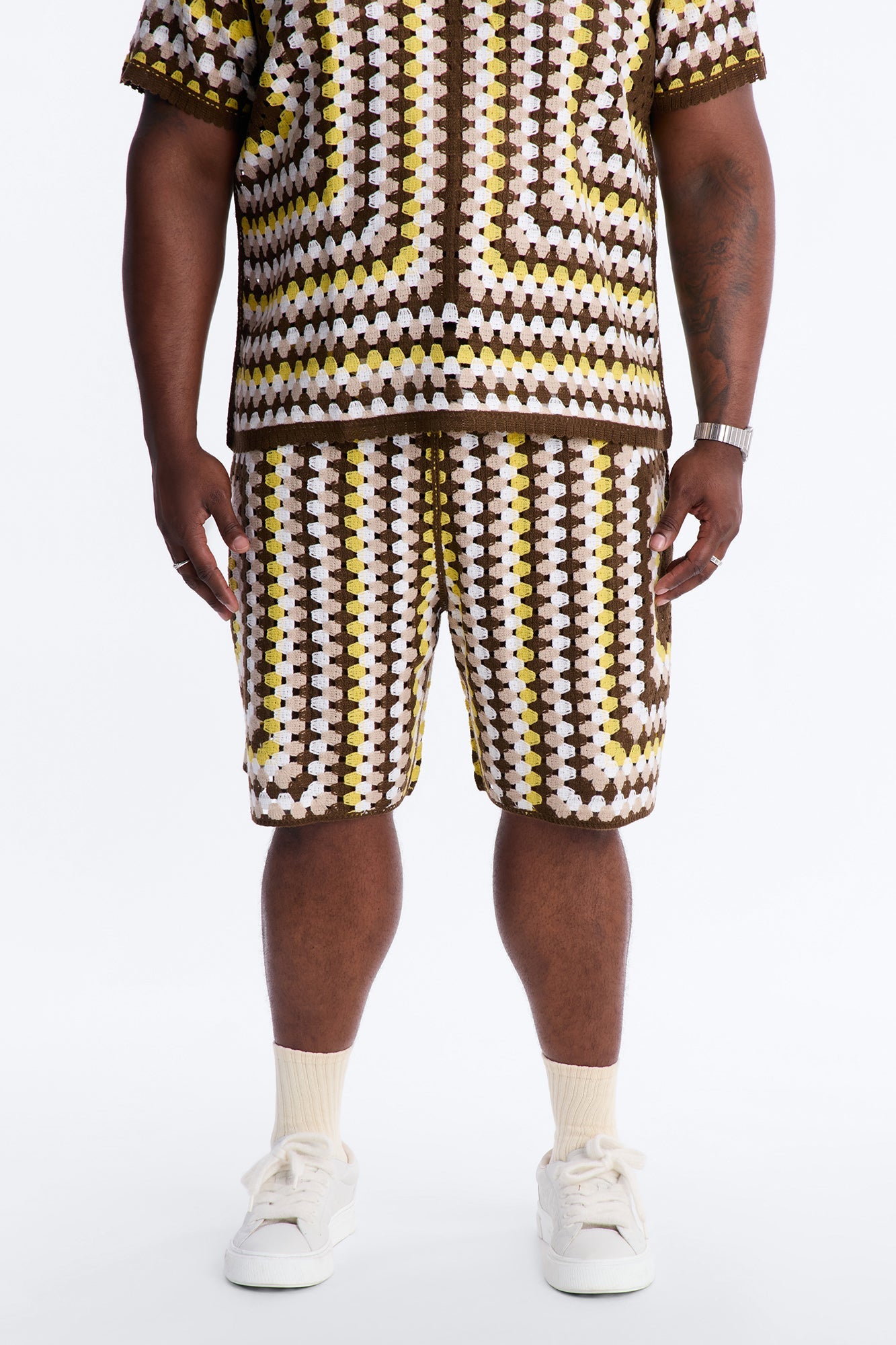 Relaxed Menorca Crochet Short - Multi Color Fashion Nova