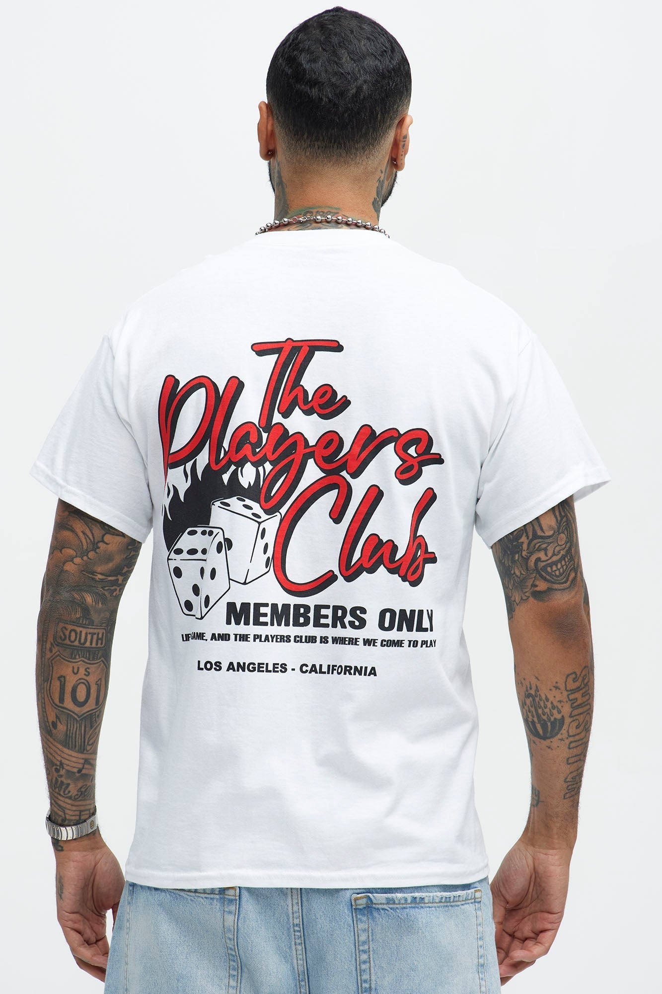Life Is A Game Short Sleeve Tee - White Fashion Nova