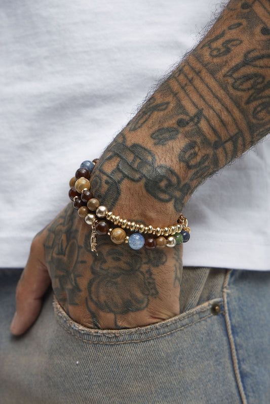 Downing Stacked Bracelet Set - Multi Color Fashion Nova