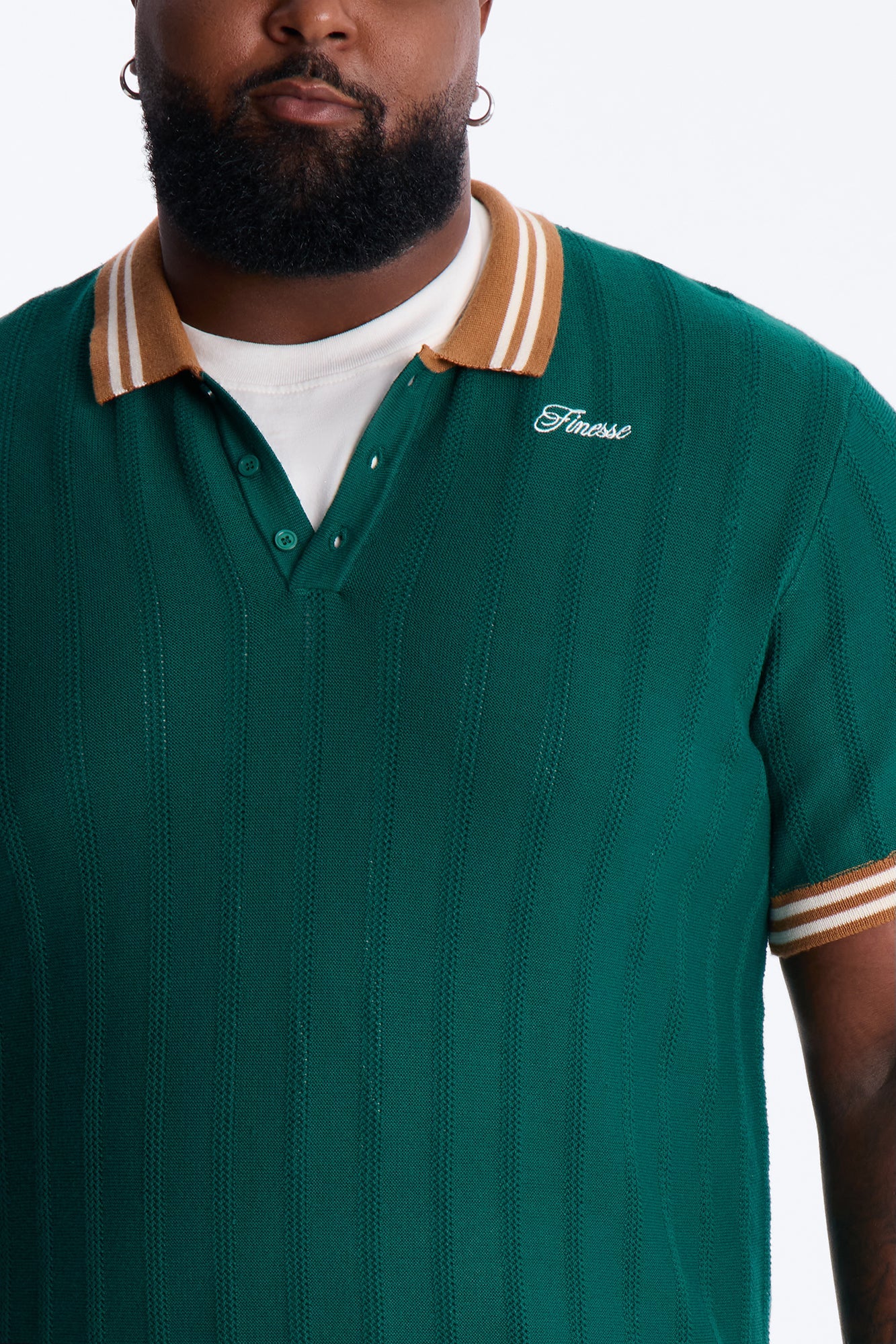 Open For Business Polo - Green Fashion Nova