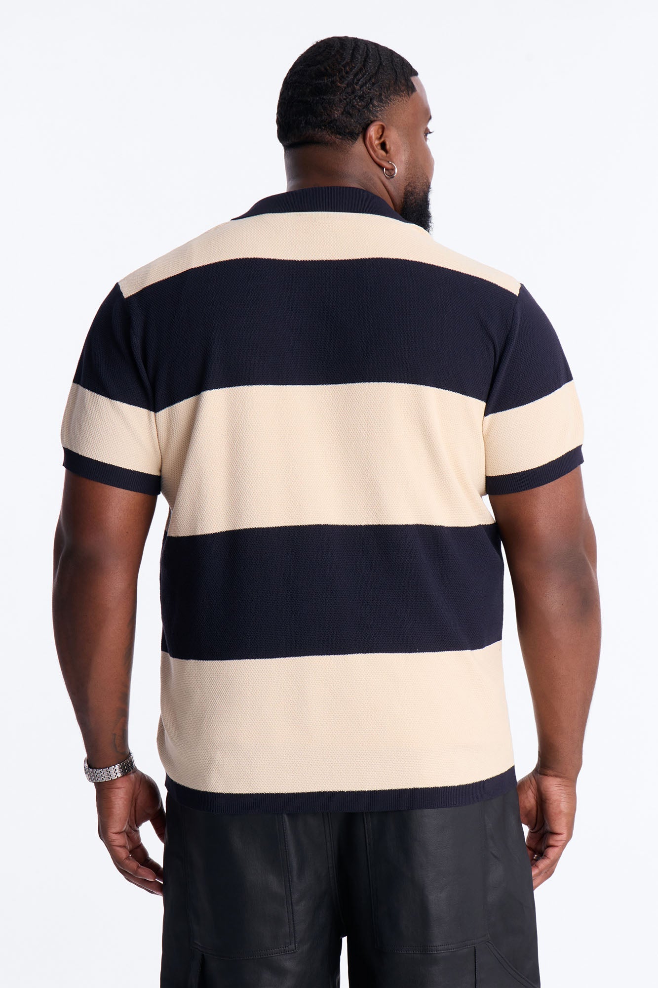 Dapper Dean Polo - Navy Fashion Nova