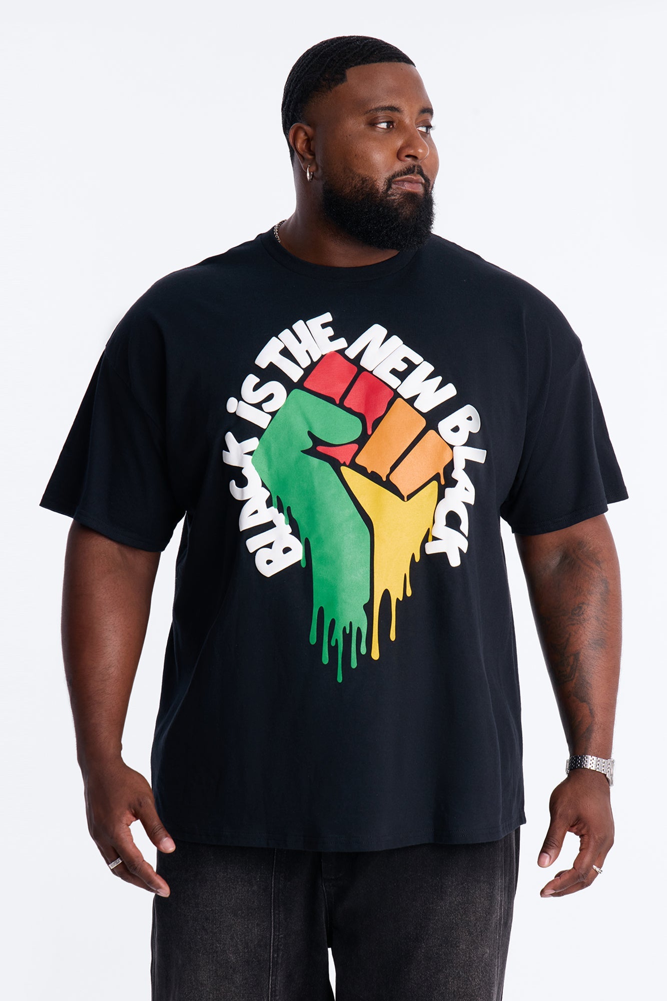 Black Is The New Black Oversized Short Sleeve Tee - Black Fashion Nova