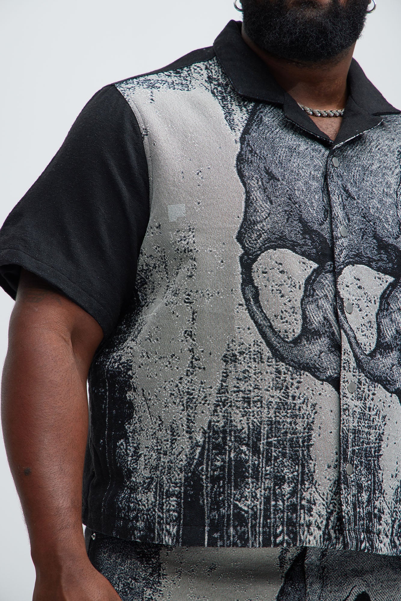 Azrael Tapestry Shirt - Multi Color Fashion Nova