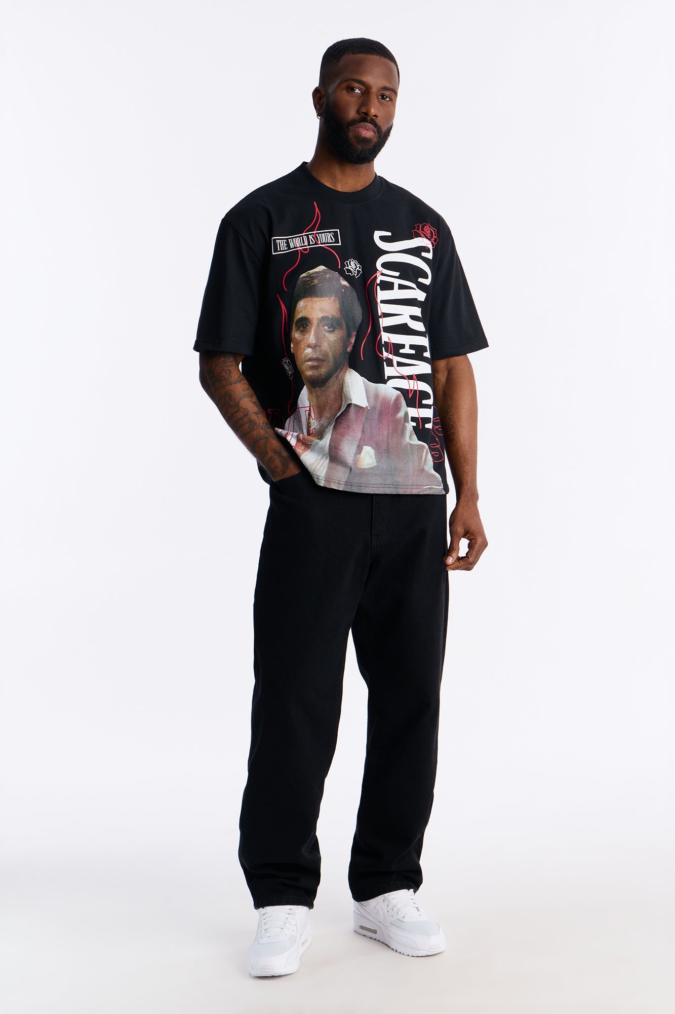 Scarface Always Tell The Truth Short Sleeve Tee - Black Fashion Nova