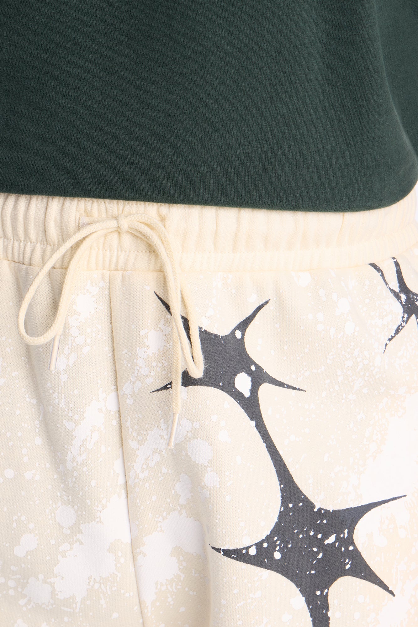 Broken And Gone Sweatshorts - Cream Fashion Nova