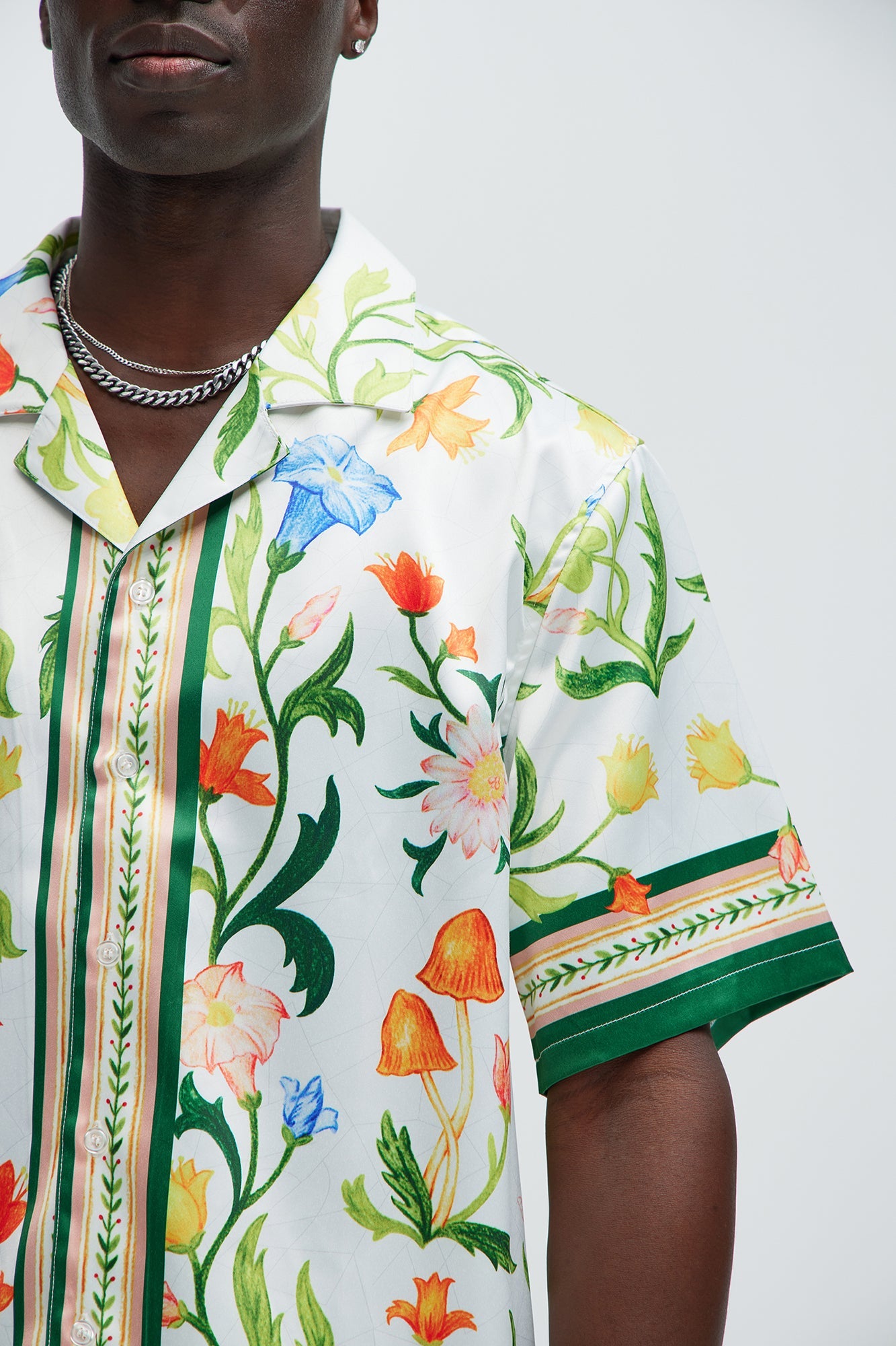 Deer Creek Shirt - White/combo Fashion Nova
