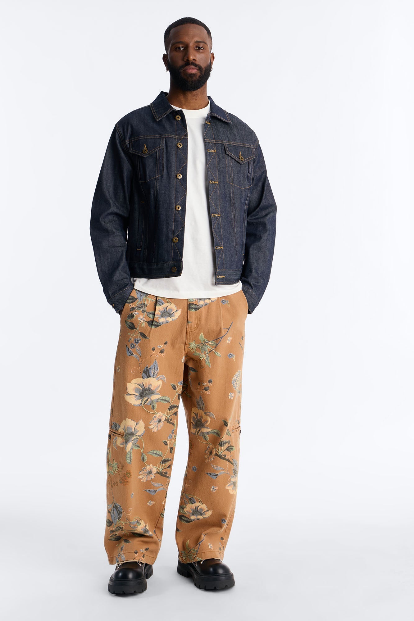 Wide Leg Destiny Flora Pant - Brown Fashion Nova