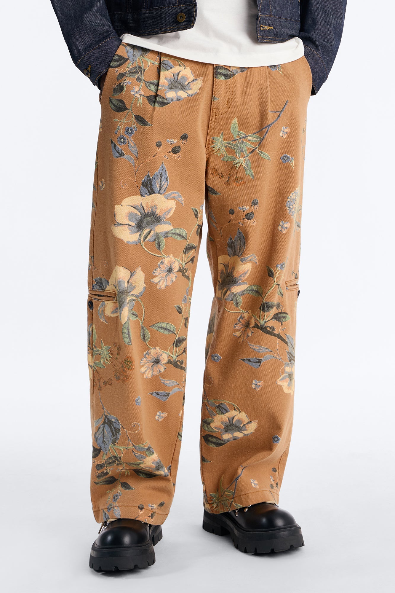 Wide Leg Destiny Flora Pant - Brown Fashion Nova