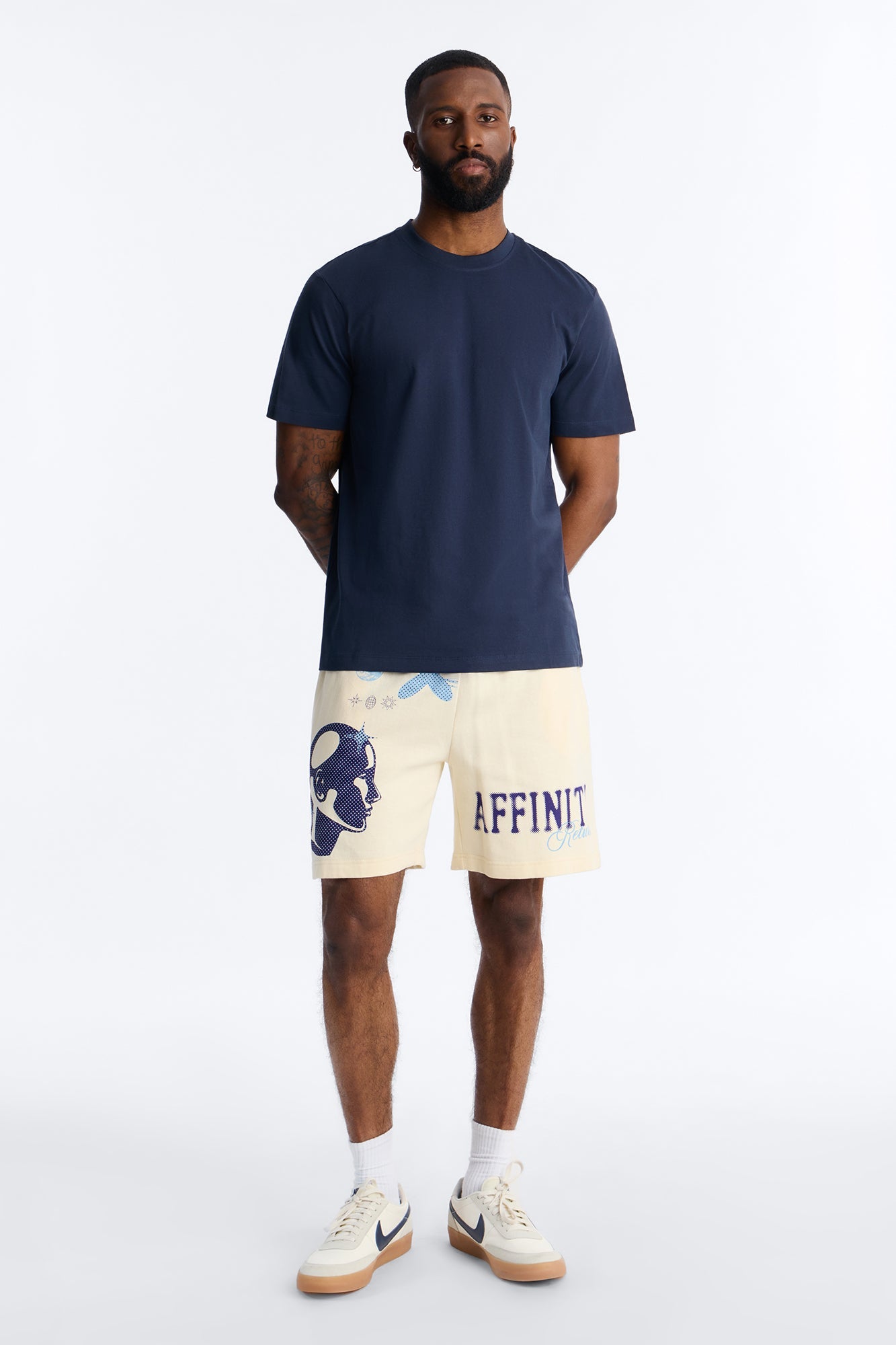 Natural Affinity Sweatshorts - Cream Fashion Nova