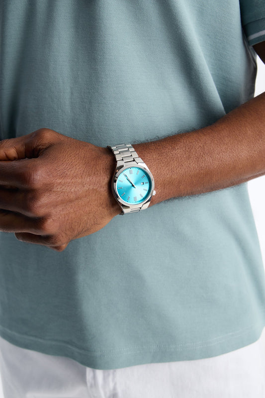 Shifting Dimensions Watch - Silver/Combo Fashion Nova