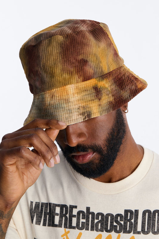 Spilled Over Bucket Hat - Orange Fashion Nova