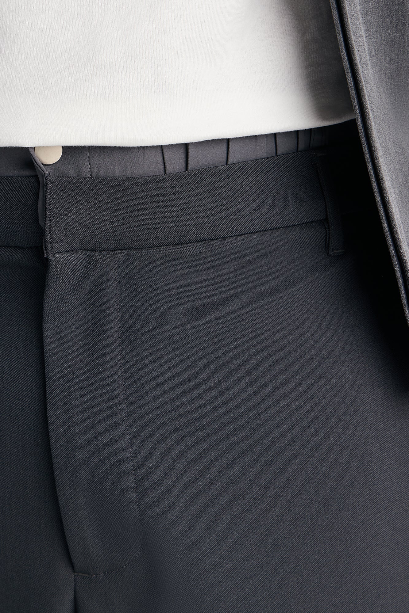 Straight Montalvo Mixed Worlds Trouser - Grey Fashion Nova
